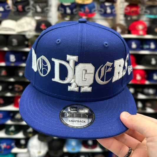 New Era Los Angeles Dodgers 'Special Font Pack' Blue/White 9FIFTY Snapback