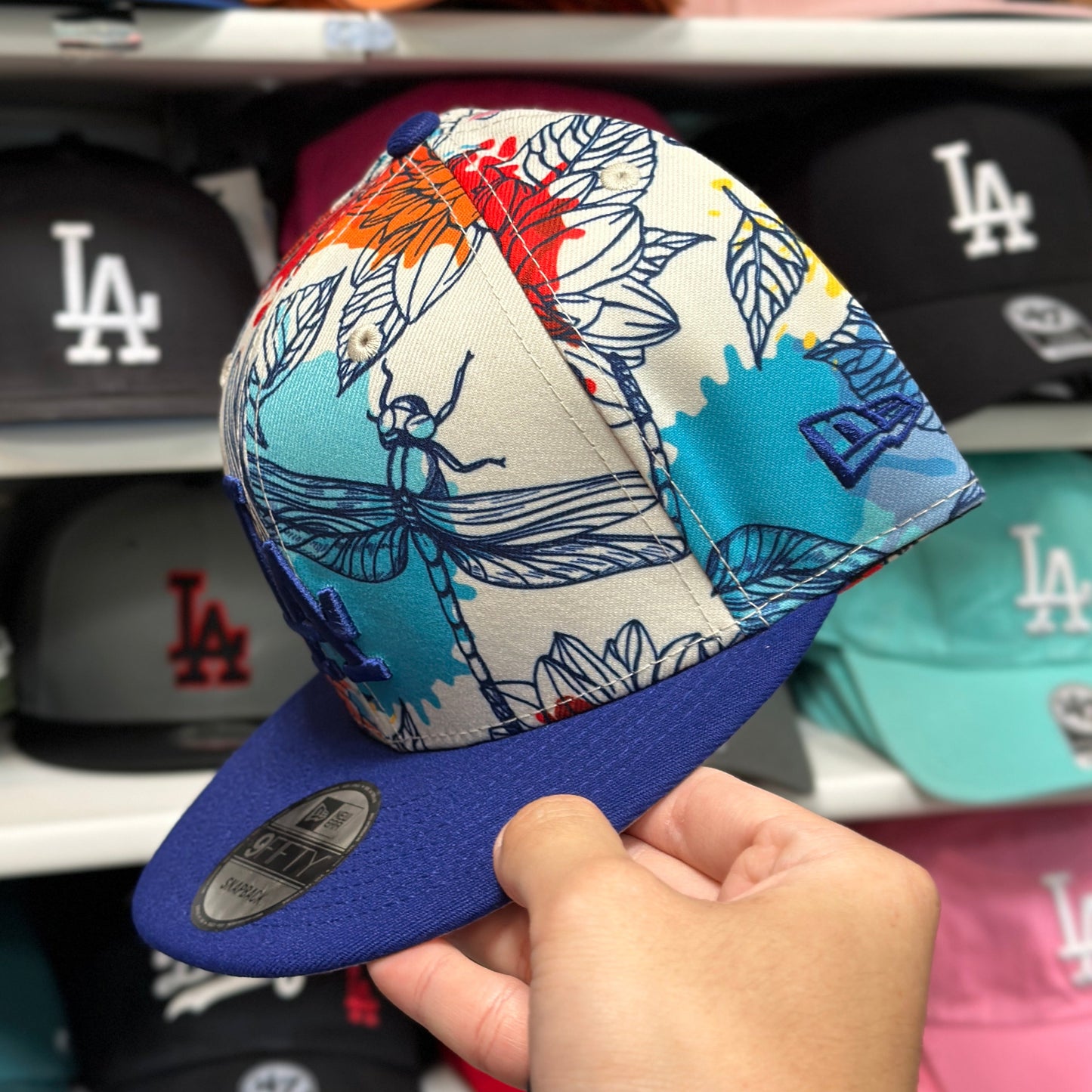 New Era 9FIFTY LA Dodgers MLB 'Sprint Training' Snapback Multicolor
