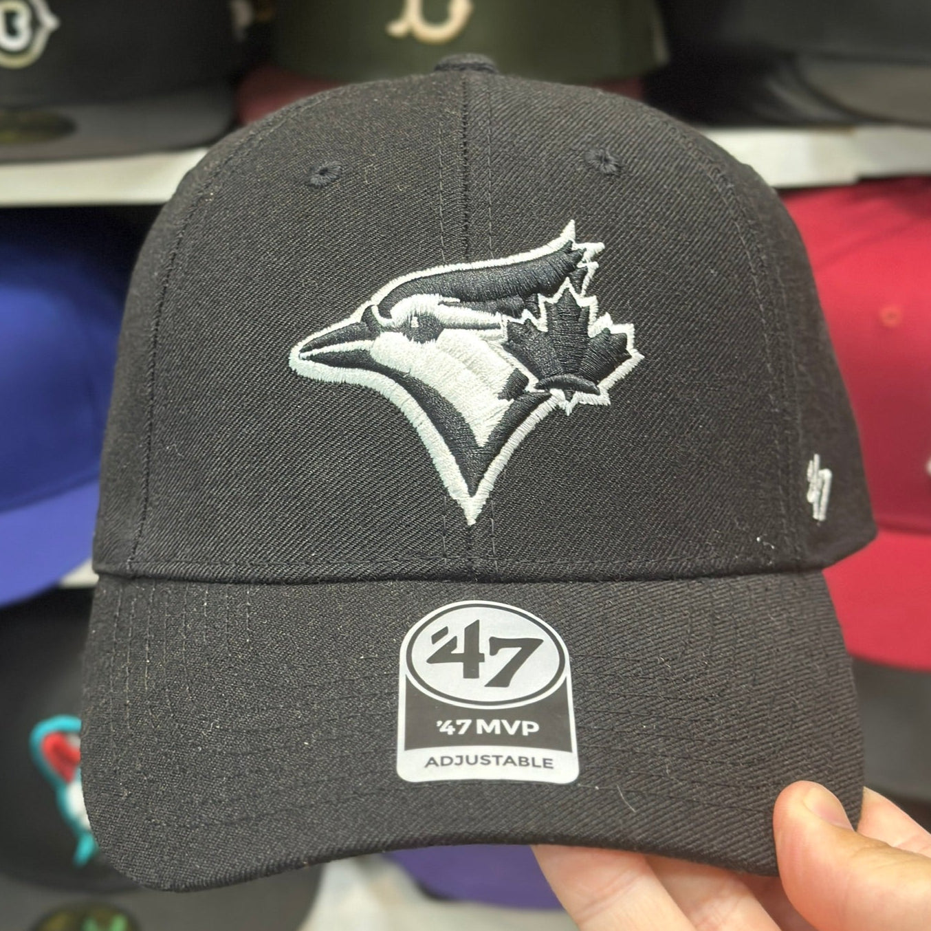 Toronto Blue Jays Ball Cap '47 Brand Black