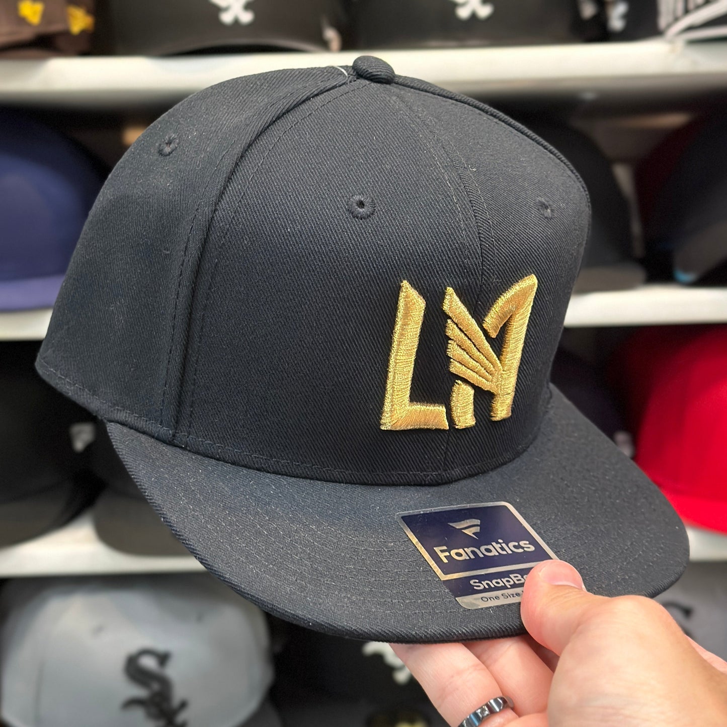 Los Angeles FC NHL Adjustable Snap Mens Fanatics Black