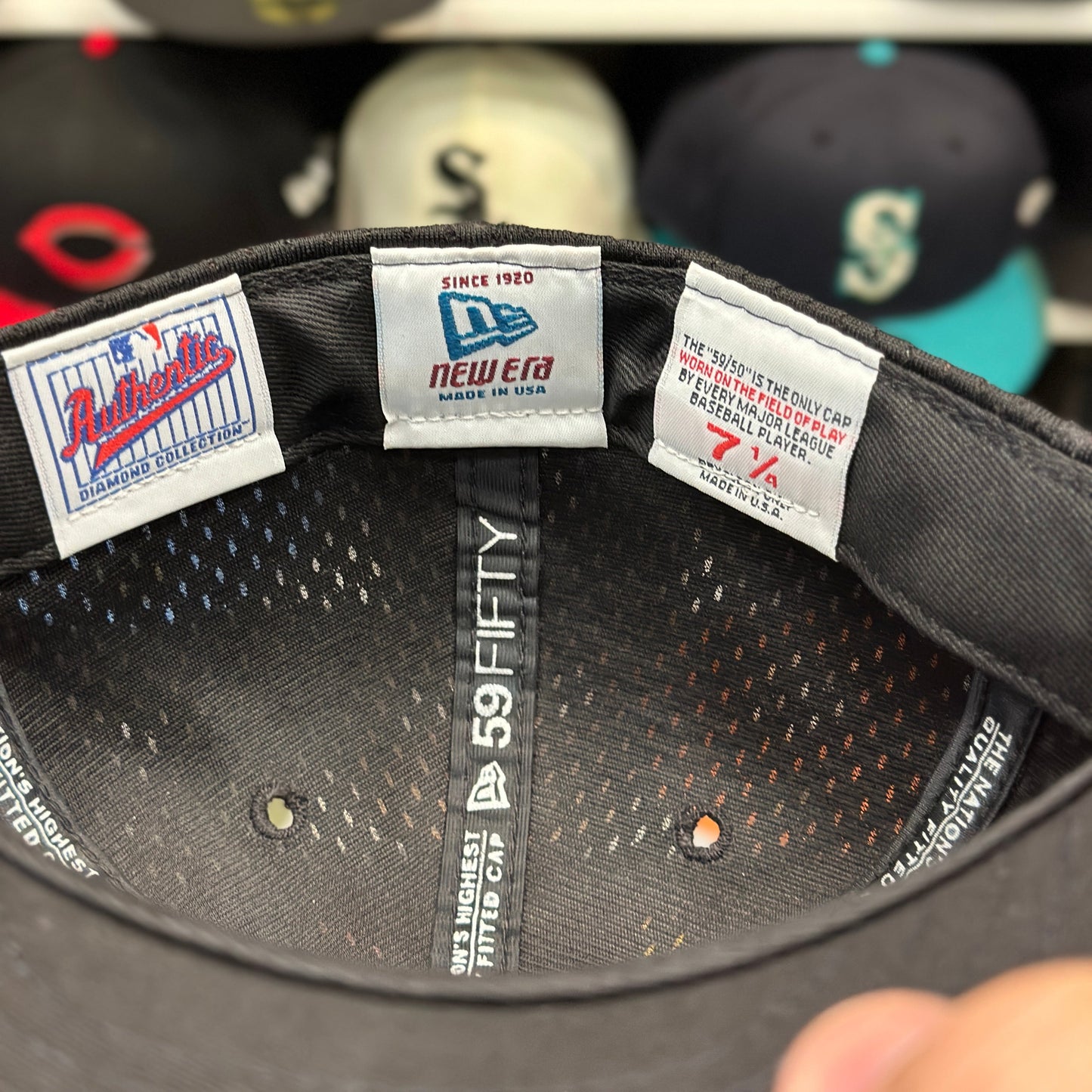 New Era 59FIFTY Pittsburgh Pirates NFL Vintage Fitted Cap Sized Cap Size 7 1/4
