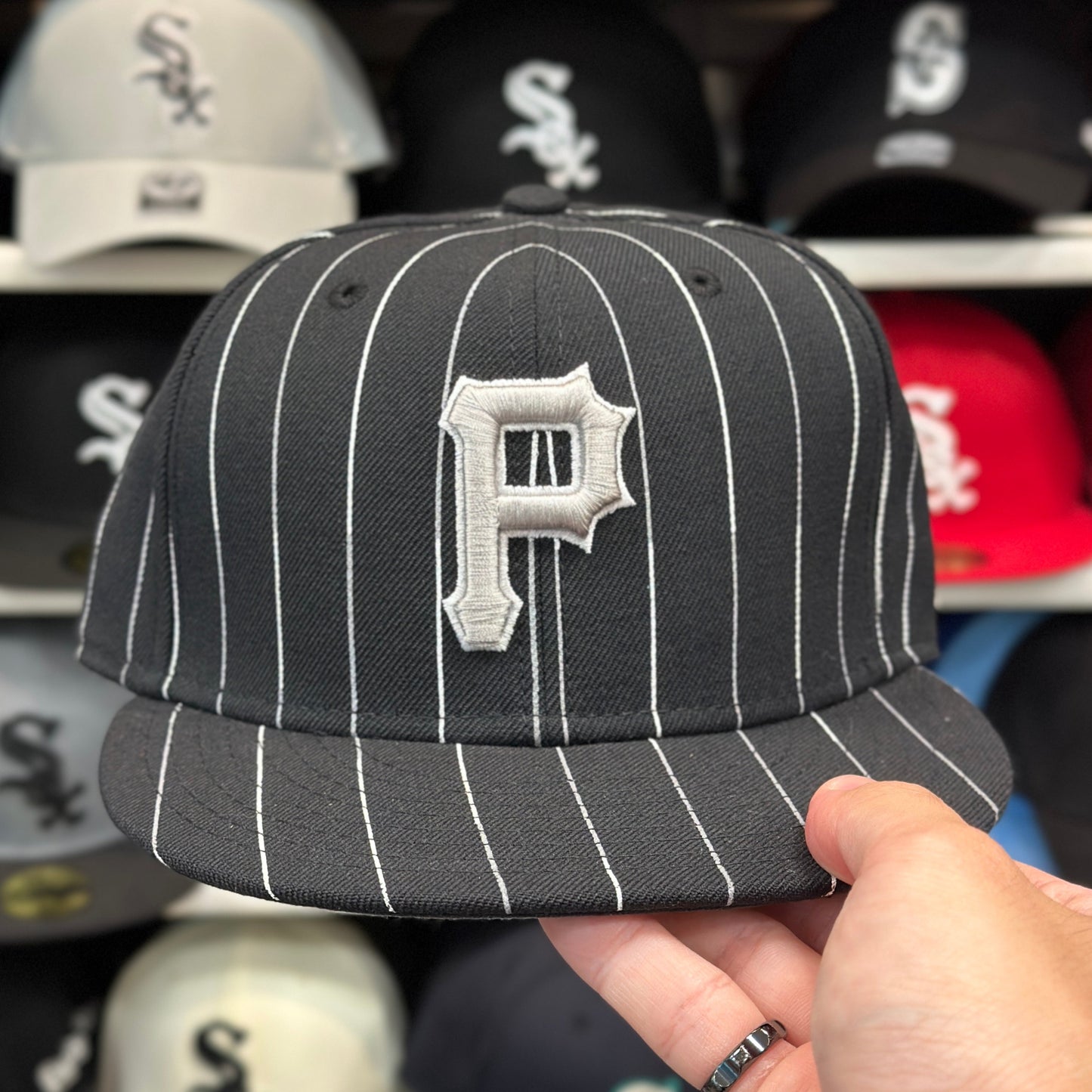 Pittsburgh Pirates NFL Vintage Pin Stripe | New Era 59FIFTY Fitted Cap | Size 7