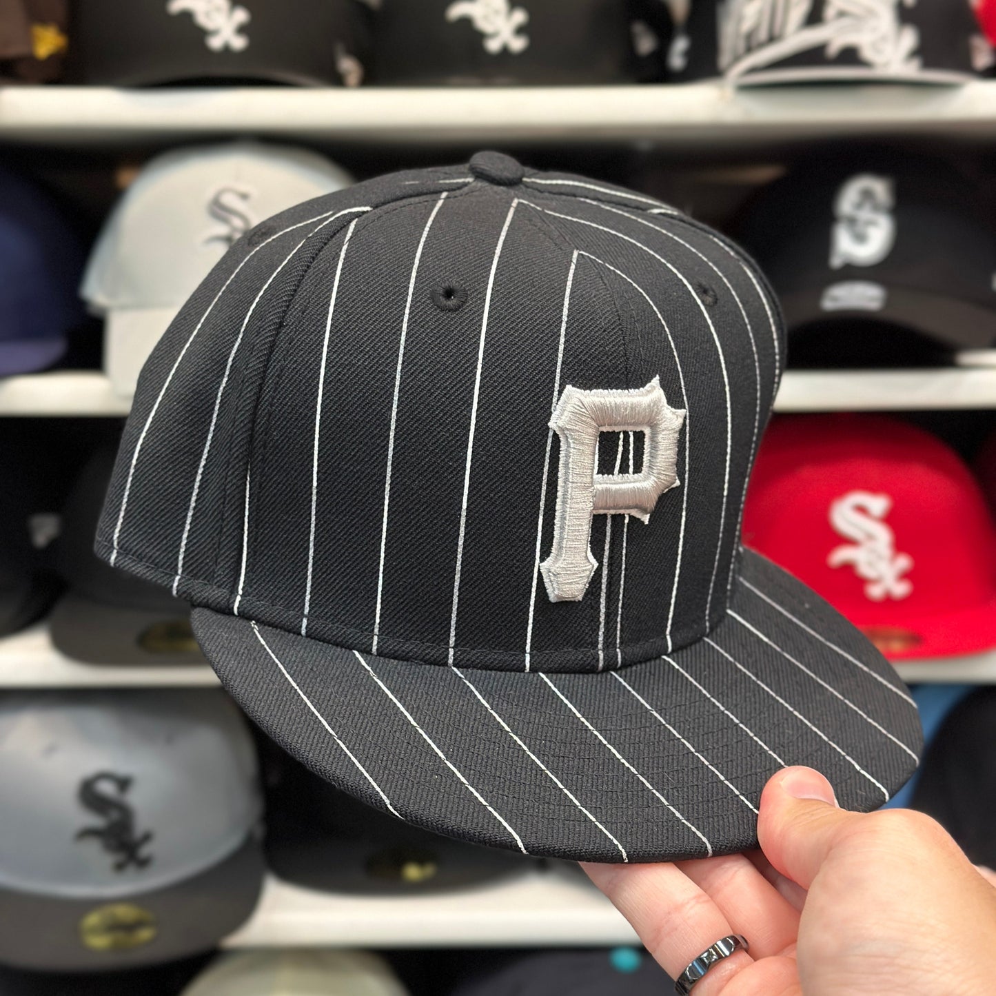 Pittsburgh Pirates NFL Vintage Pin Stripe | New Era 59FIFTY Fitted Cap | Size 7
