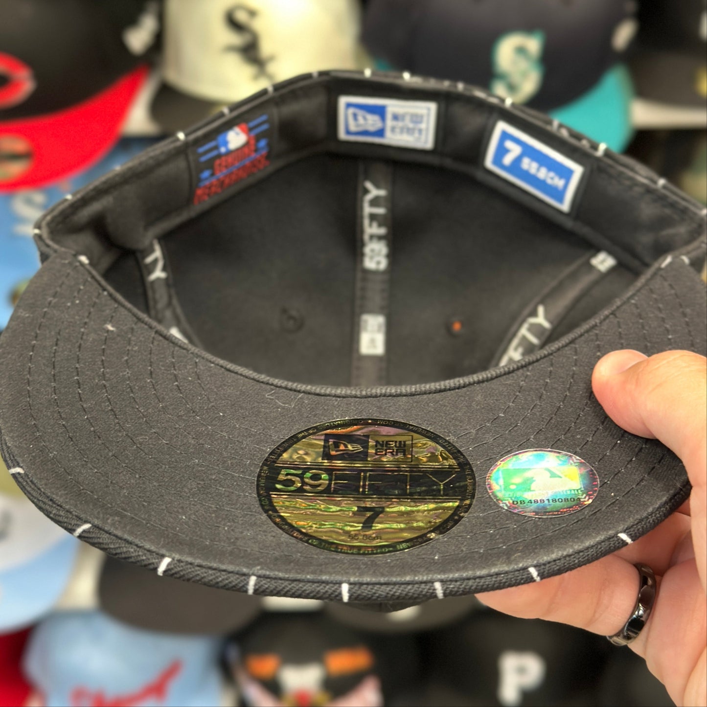 Pittsburgh Pirates NFL Vintage Pin Stripe | New Era 59FIFTY Fitted Cap | Size 7
