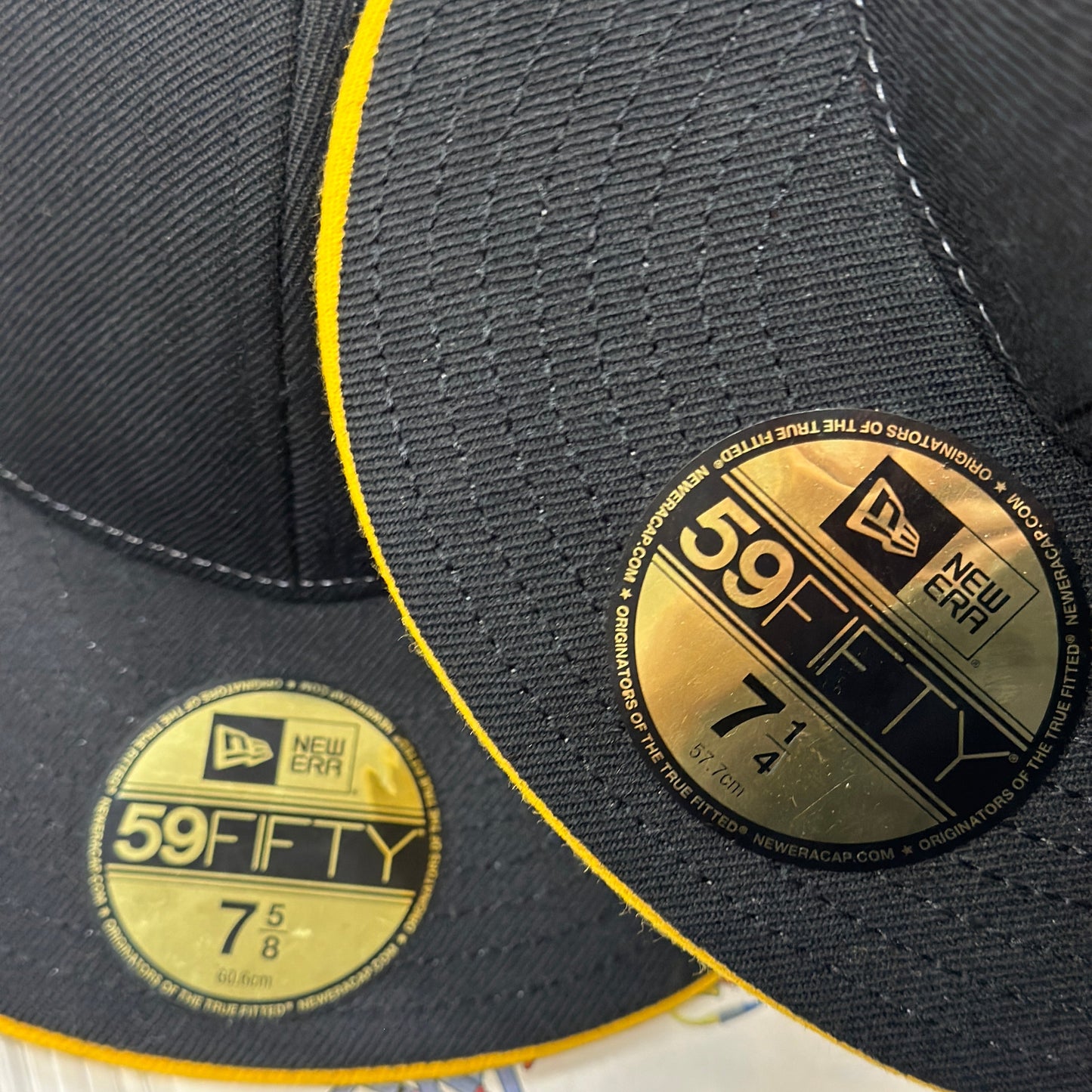 Pittsburgh Pirates NFL Vintage Large P | New Era 59FIFTY Fitted Cap | 7 1/4 & 7 5/8