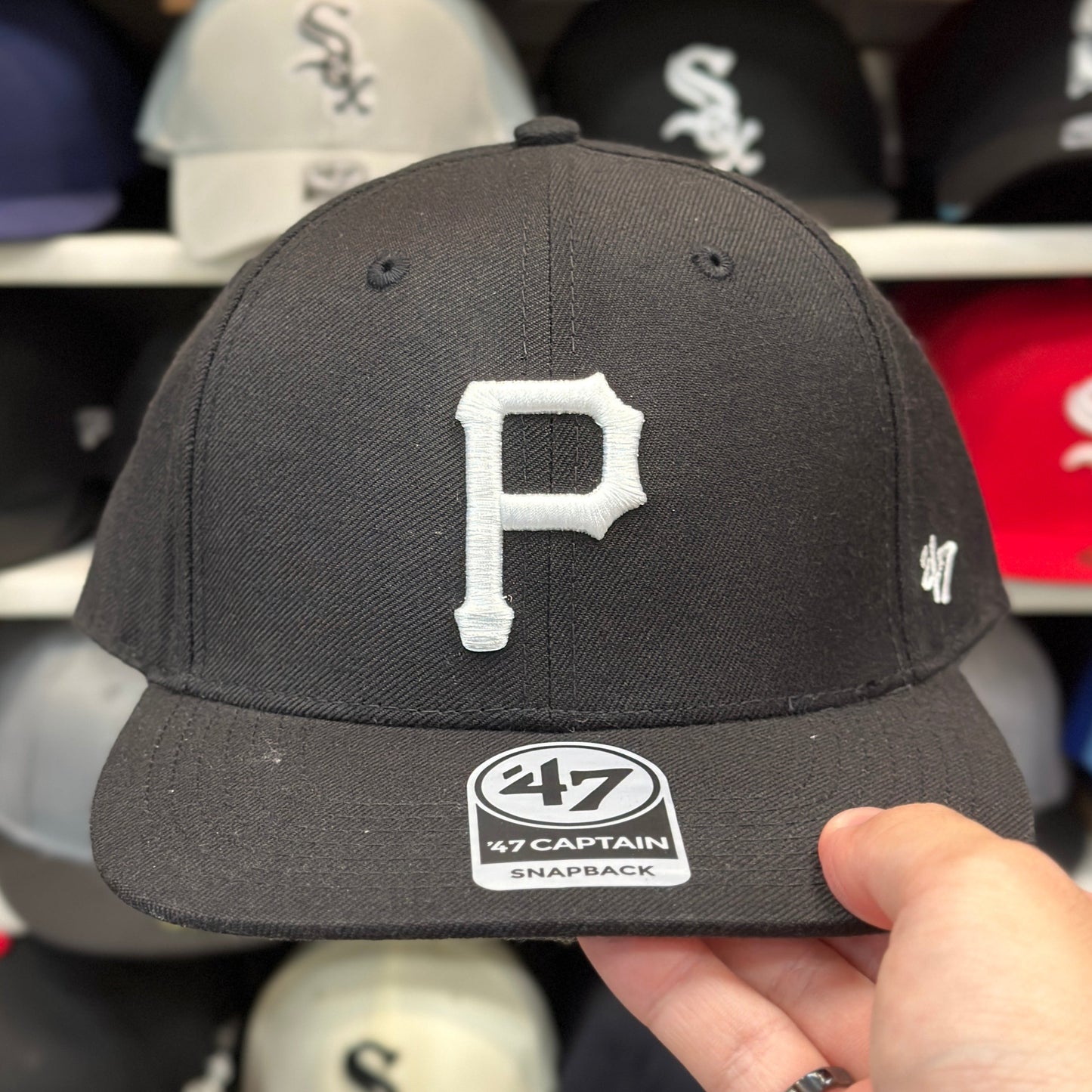 Pittsburgh Pirates Snapback '47 Brand White