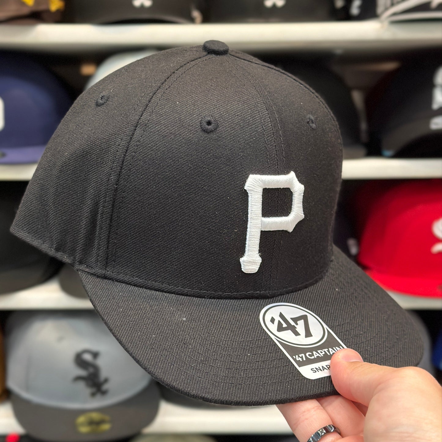 Pittsburgh Pirates Snapback '47 Brand White