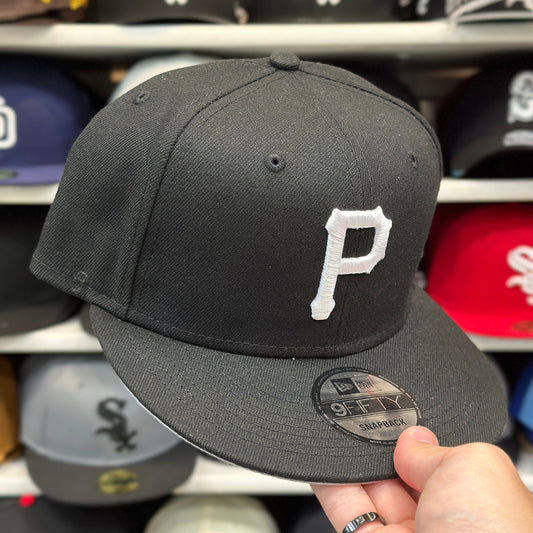 New Era Pittsburgh Pirates Black/White  9FIFTY Snapback