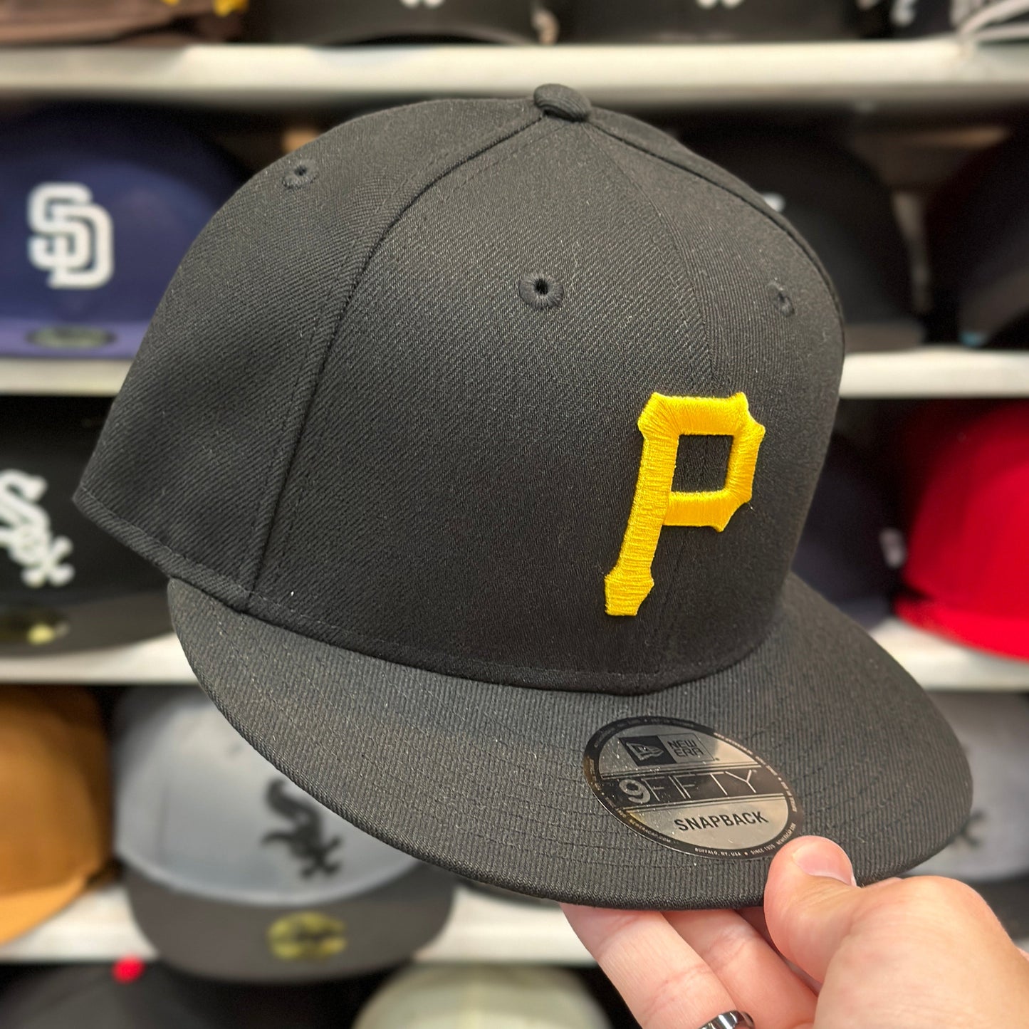 New Era Pittsburgh Pirates Black/Yellow 9FIFTY Snapback