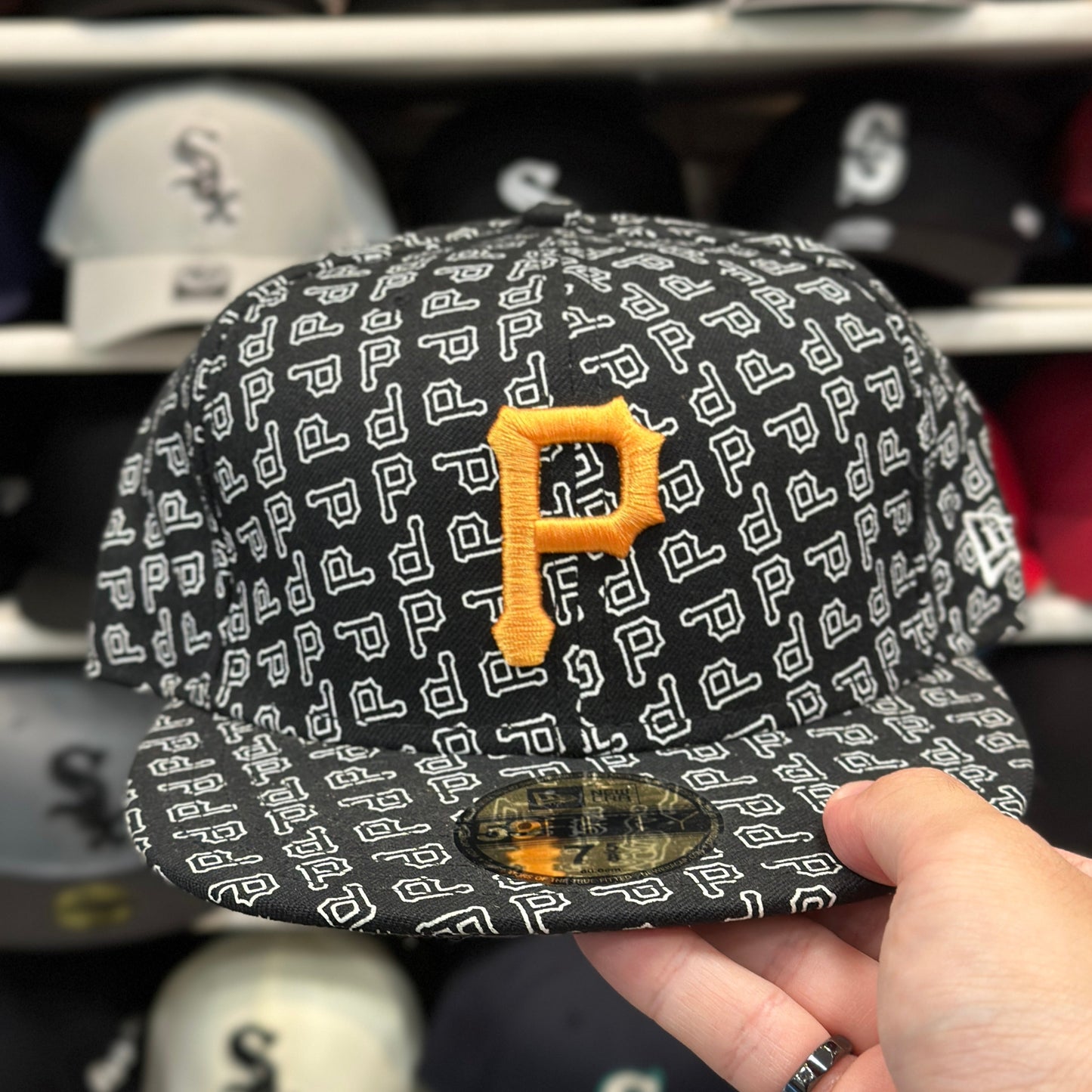 Pittsburgh Pirates NFL Vintage Burst | New Era 59FIFTY Fitted Cap | Size 7 5/8