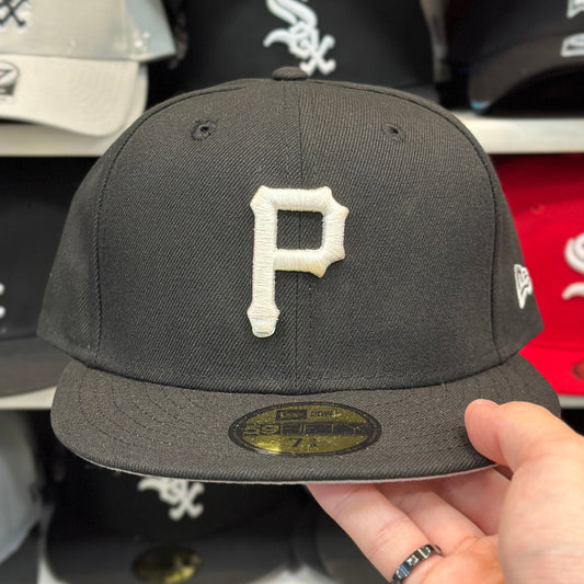 New Era Pittsburgh Pirates Black/White 59FIFTY Fitted Hat
