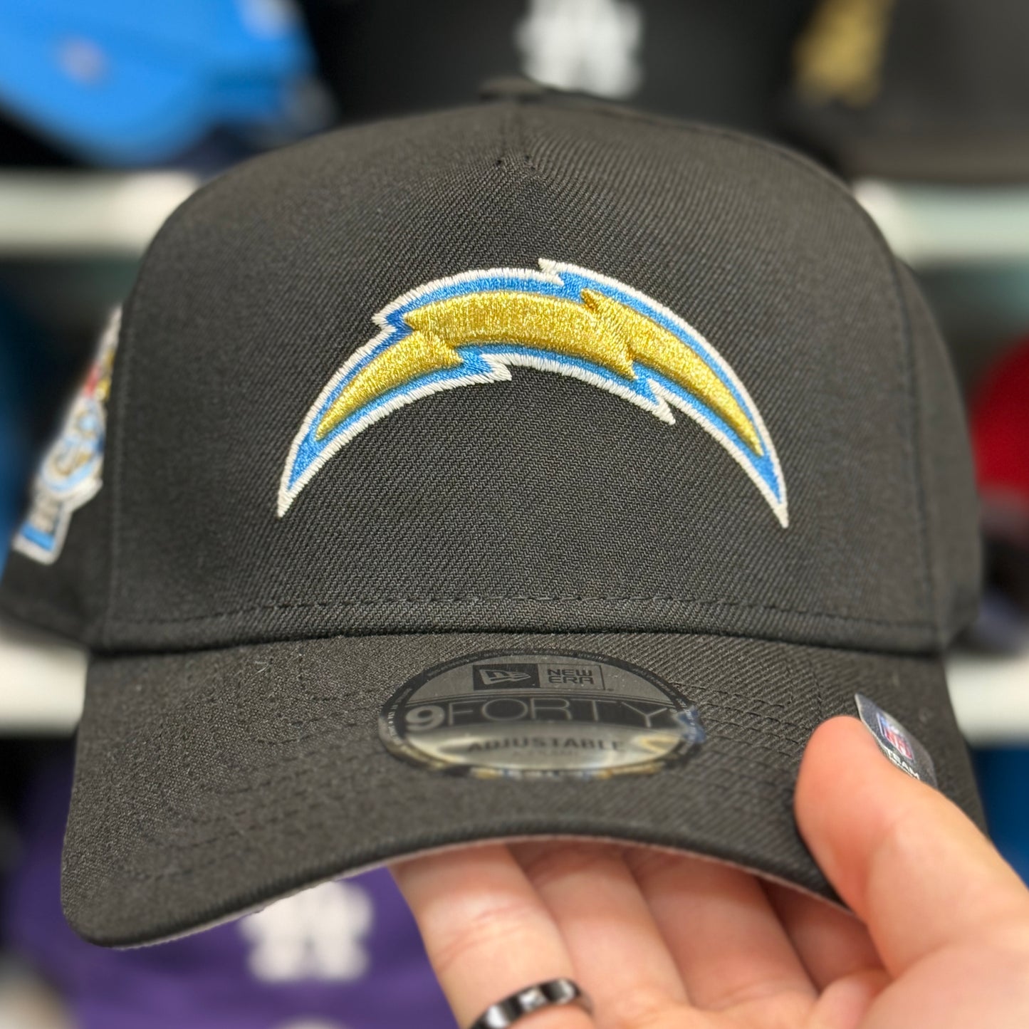 New Era Los Angeles Chargers '2001 Draft' A-Frame Electric Blue 9FORTY Snapback
