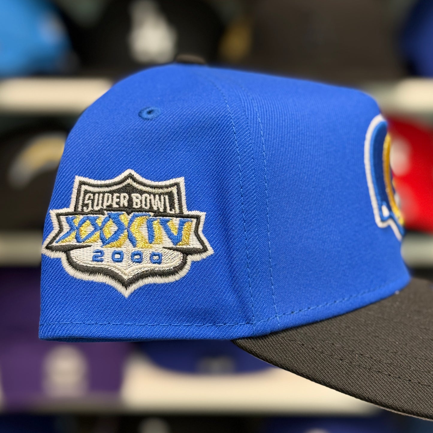 New Era Los Angeles Rams 'Super Bowl XXXIV' A-Frame Blue 9FORTY Snapback