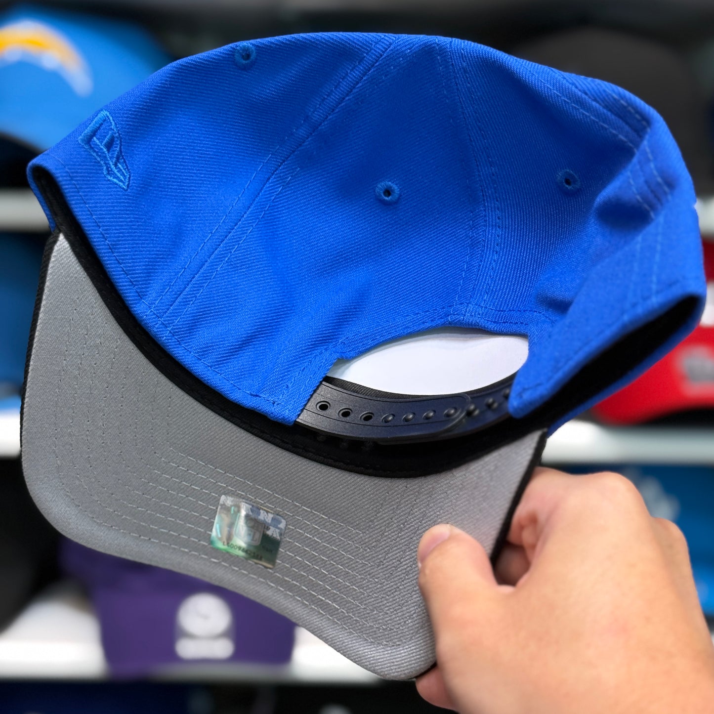 New Era Los Angeles Rams 'Super Bowl XXXIV' A-Frame Blue 9FORTY Snapback