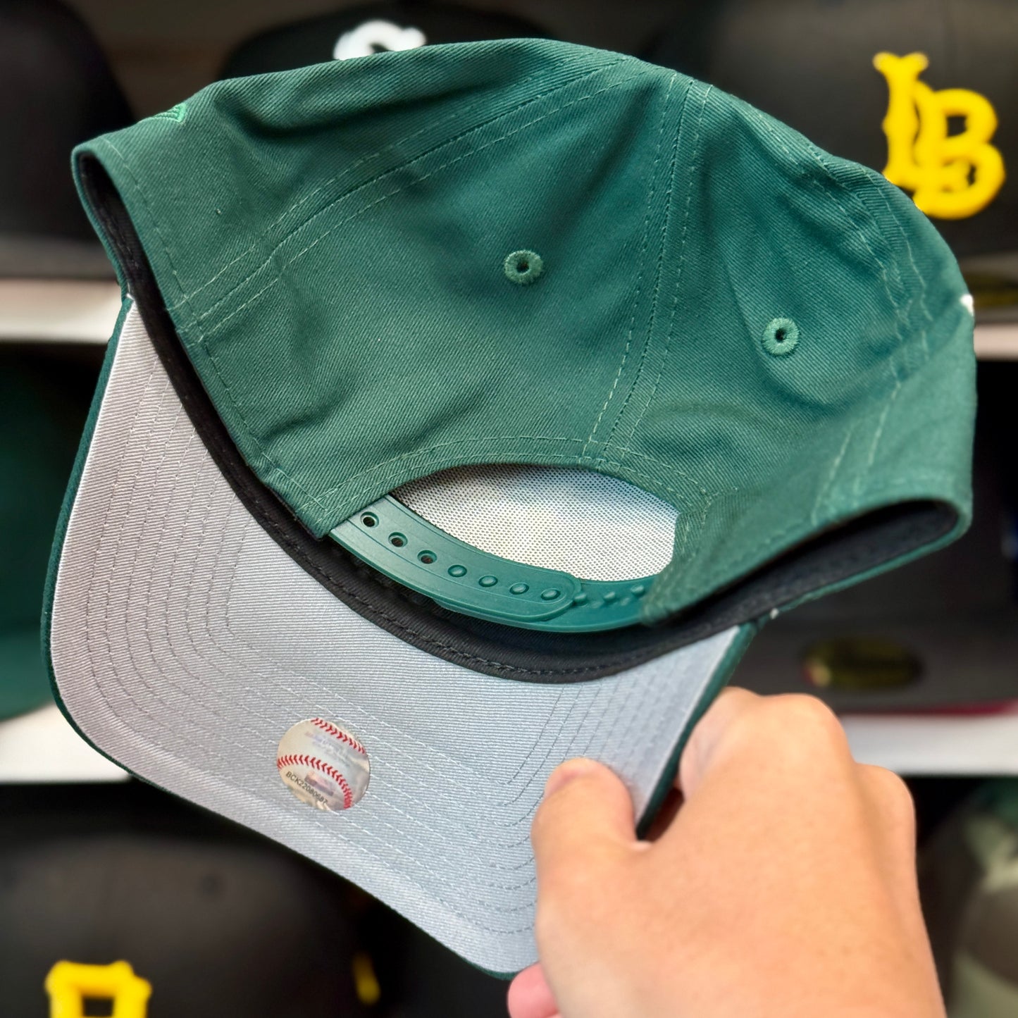 New Era Pittsburgh Pirates 'All Star Game' A-Frame 9FORTY Snapback Forest Green