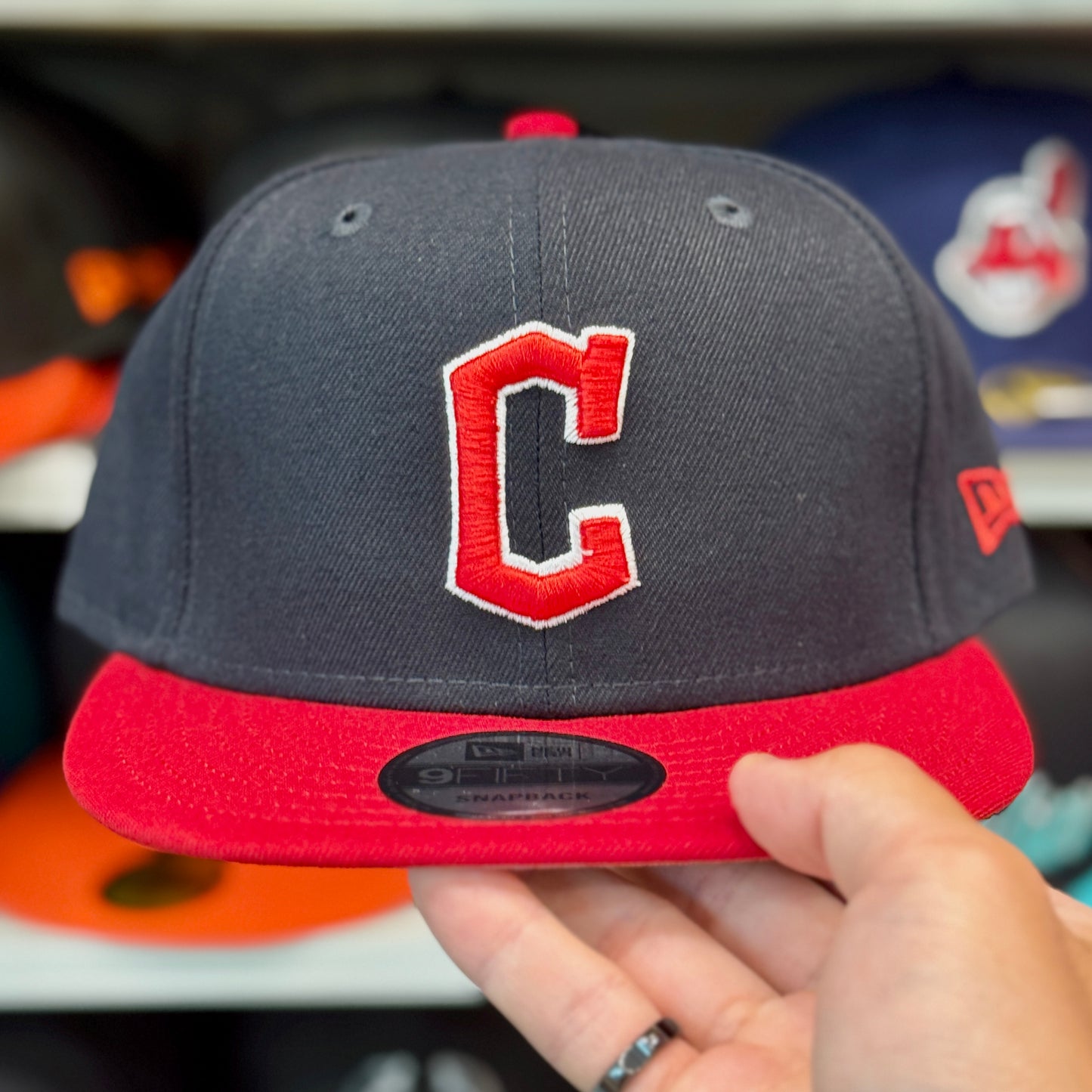 New Era Washington Commanders 9FIFTY Snapback Navy/Red
