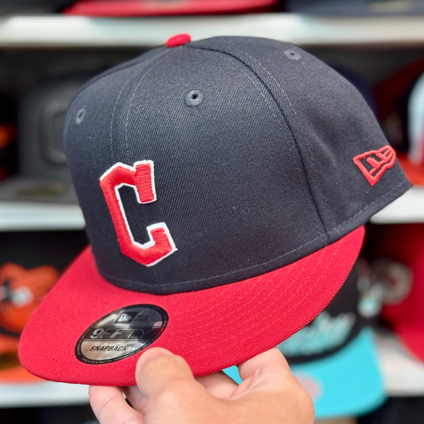 New Era Washington Commanders 9FIFTY Snapback Navy/Red