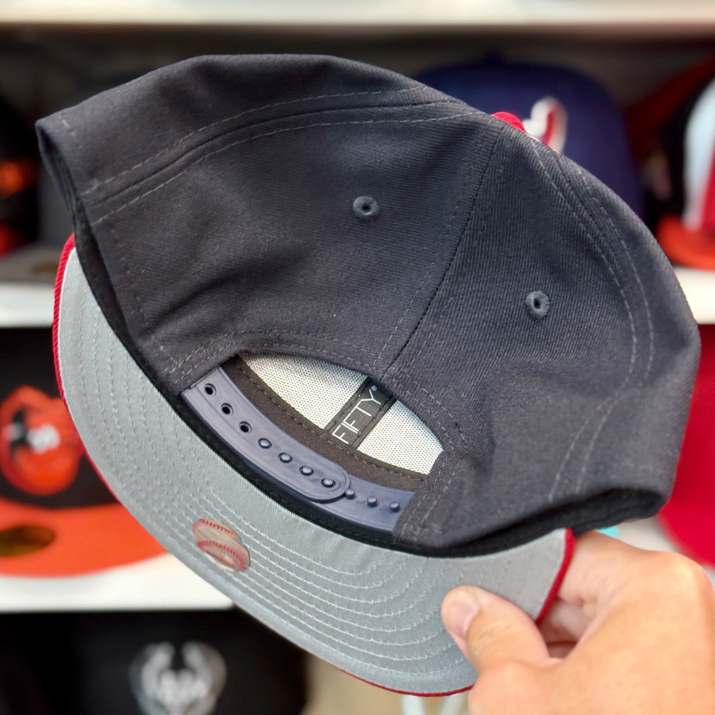 New Era Washington Commanders 9FIFTY Snapback Navy/Red