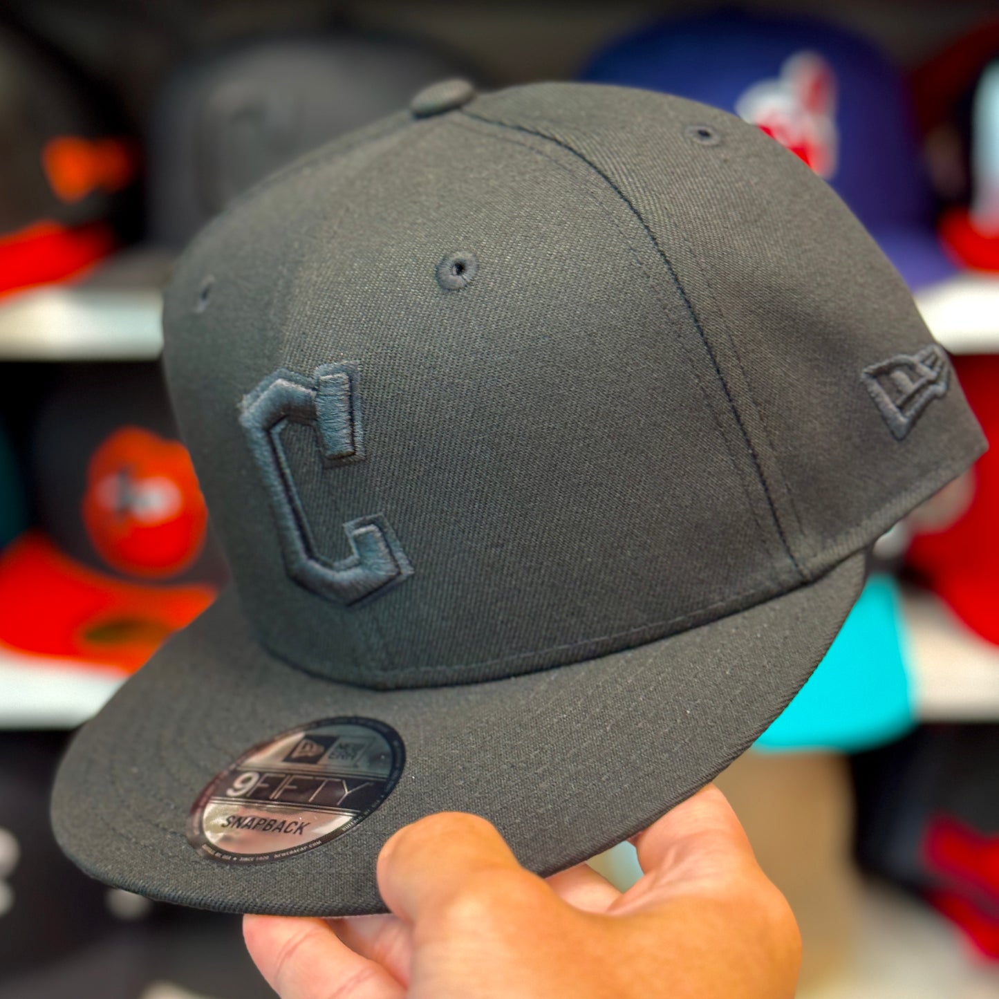 New Era Washington Commanders 9FIFTY Snapback Black/Black