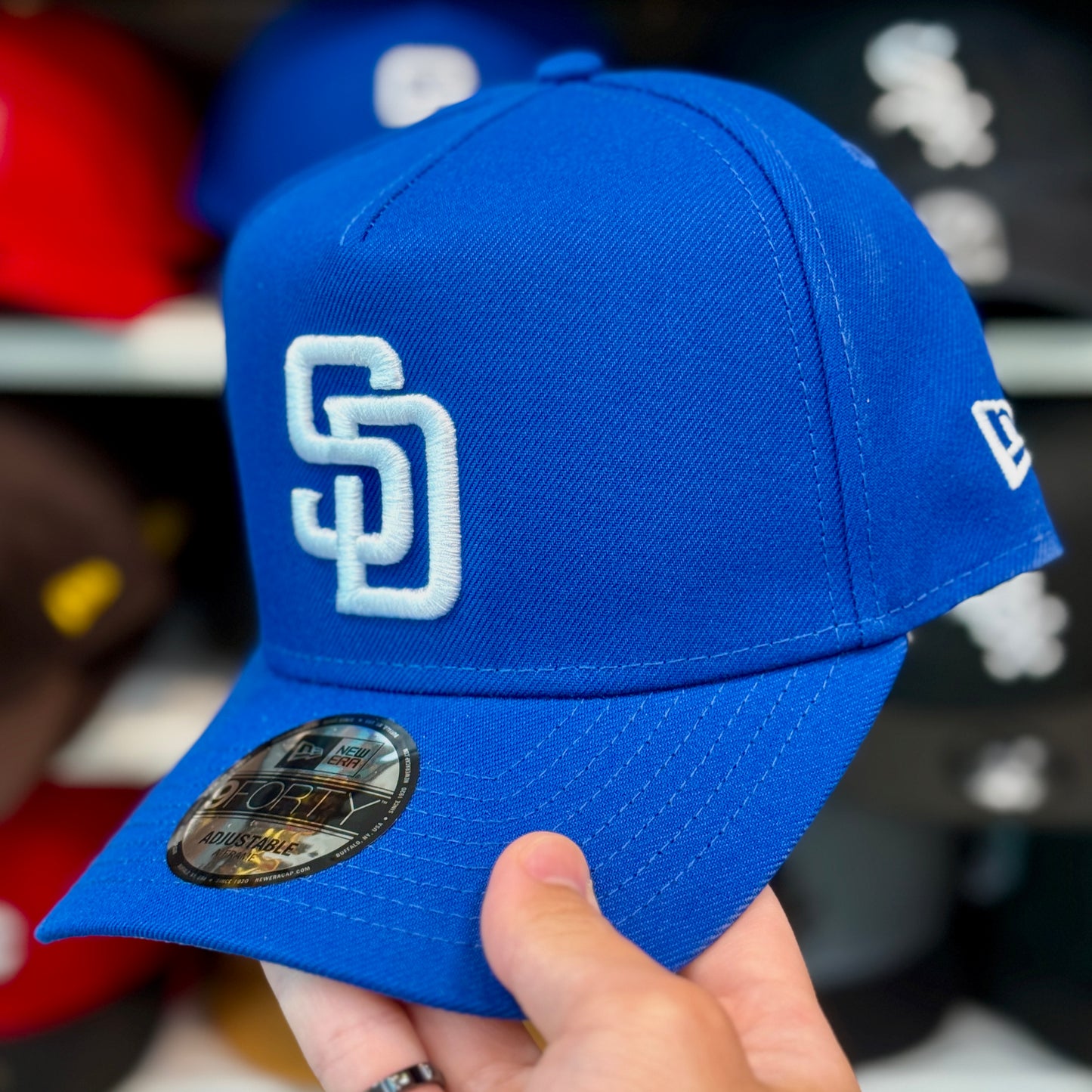 New Era San Diego Padres A-Frame Royal Blue/White 9FORTY Snapback