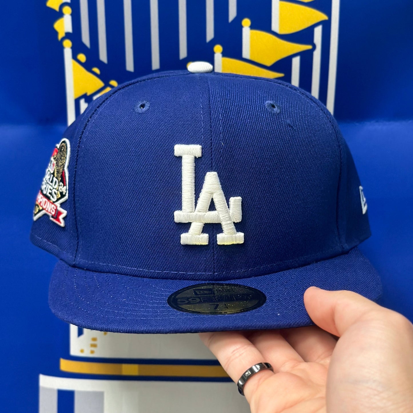 New Era Los Angeles Dodgers '2024 World Series Championship' 59FIFTY Fitted Hat | Blue
