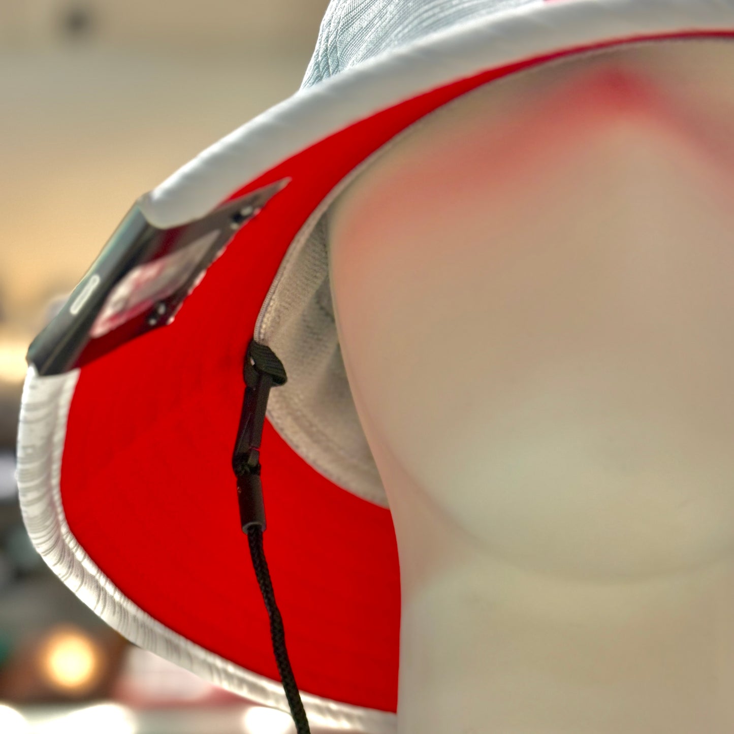 New Era San Francisco 49ers Bucket Hat | Silver / Red Under Brim