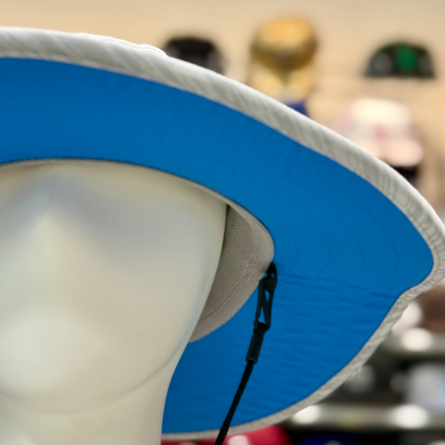 New Era Los Angeles Chargers Fisherman Hat | Silver / Blue Under Brim