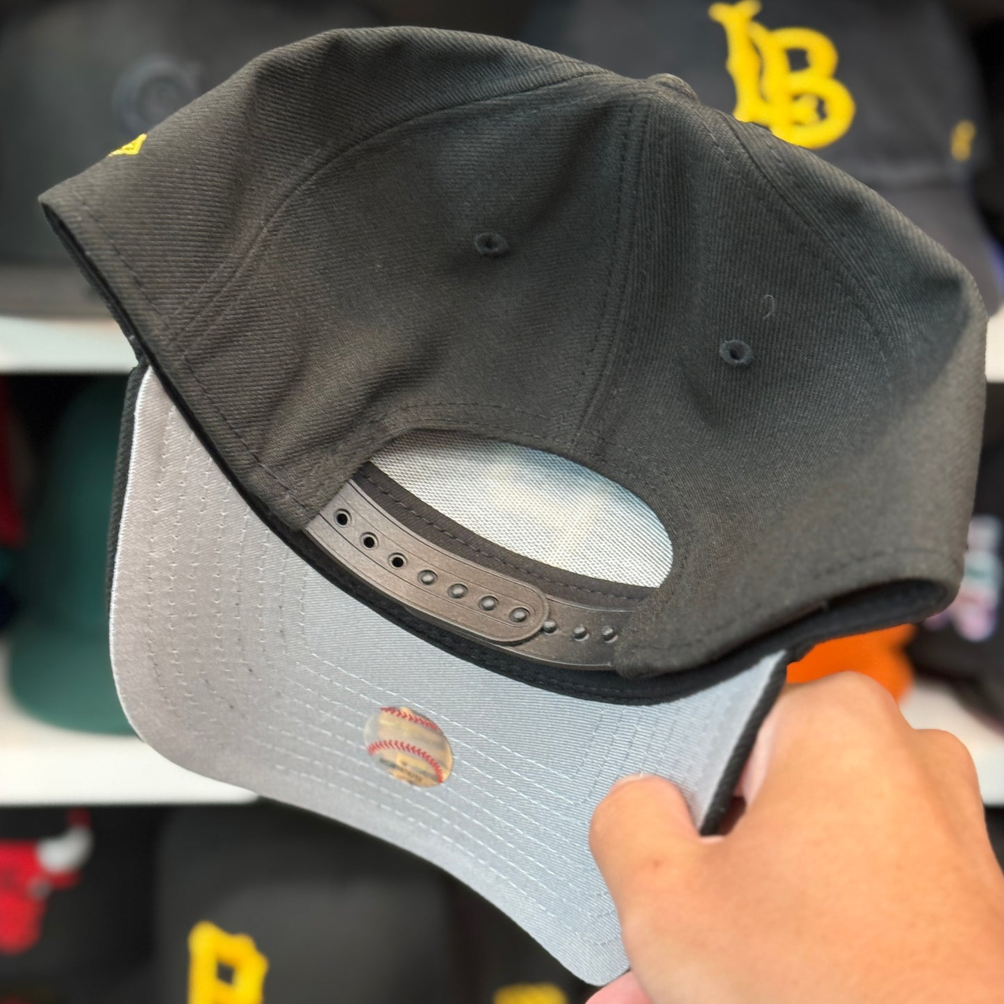 New Era Pittsburgh Pirates A-Frame 9FORTY Snapback Black