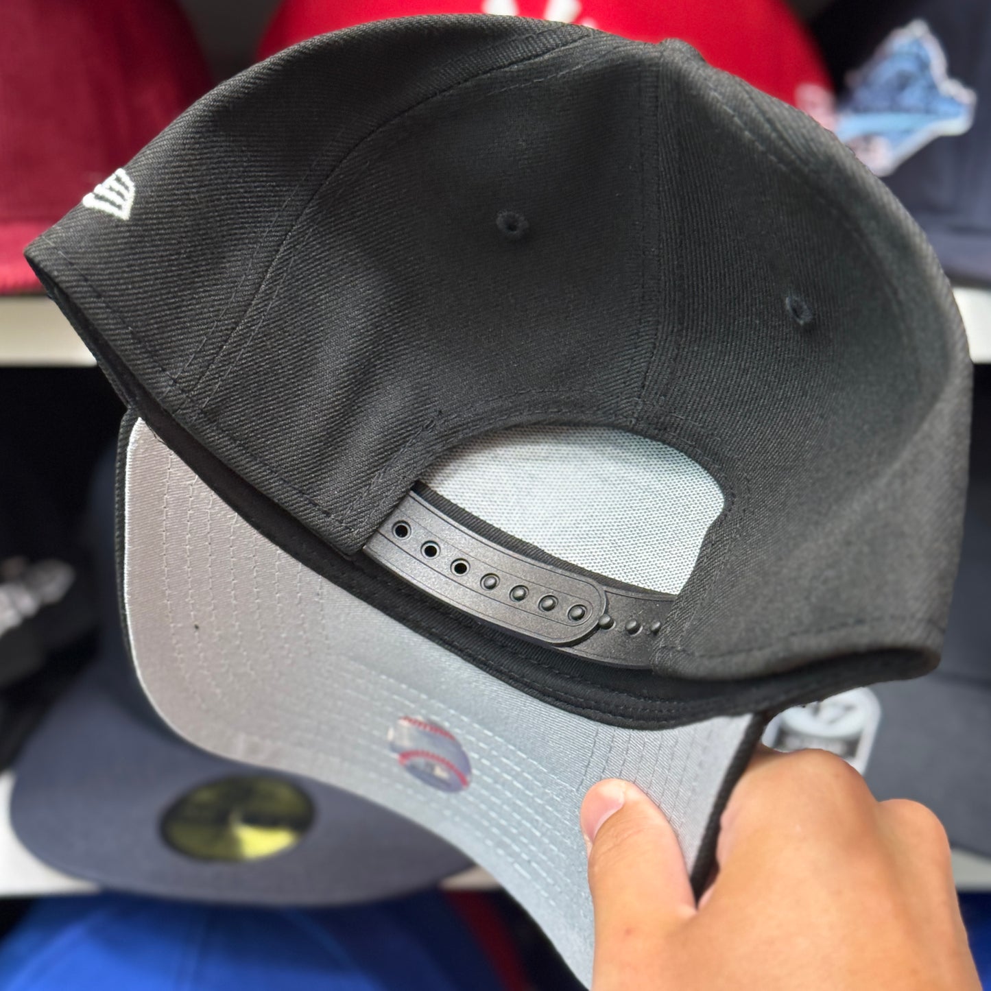 New Era Toronto Blue Jays A-Frame 9FORTY Snapback Black