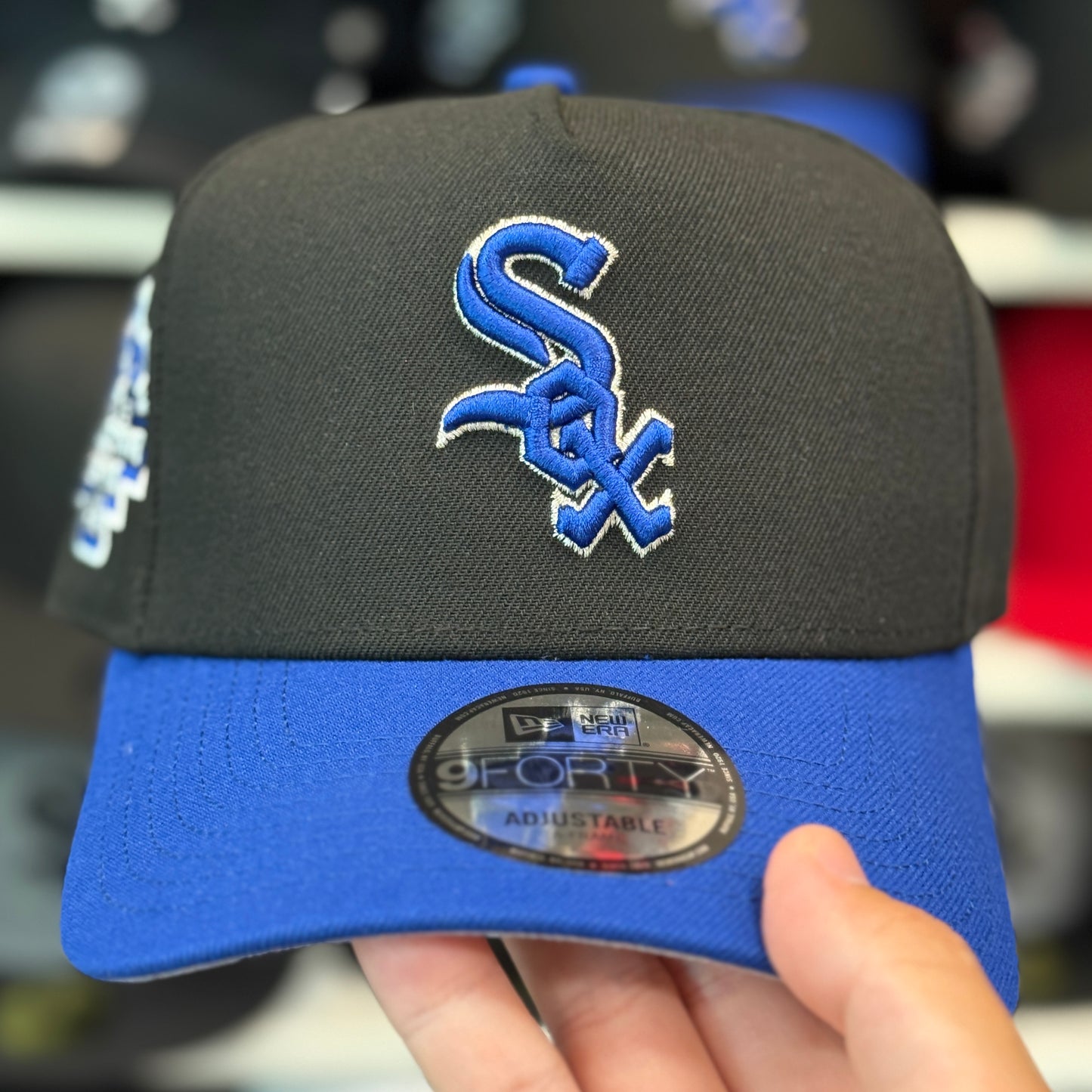 New Era Chicago White Sox '2003 All Star Game' A-Frame 9FORTY Snapback Black/Blue