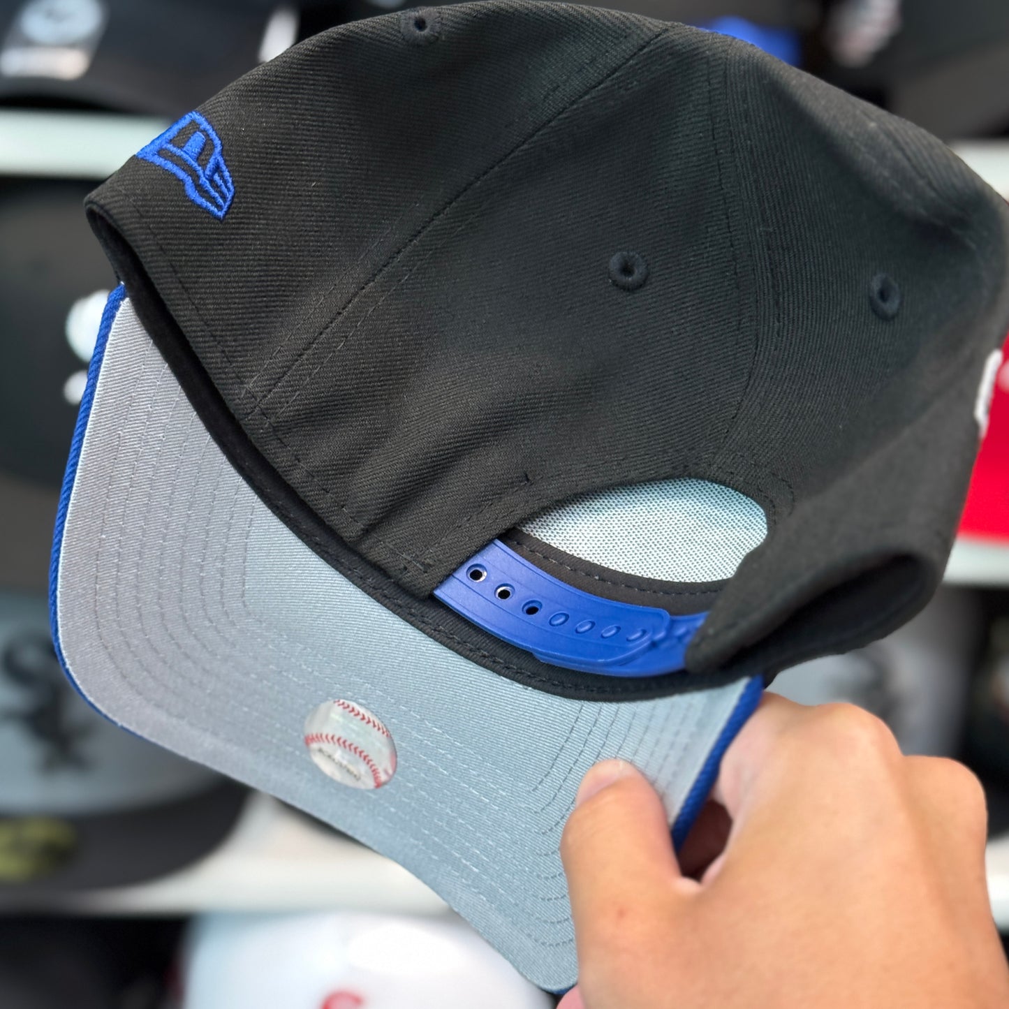 New Era Chicago White Sox '2003 All Star Game' A-Frame 9FORTY Snapback Black/Blue