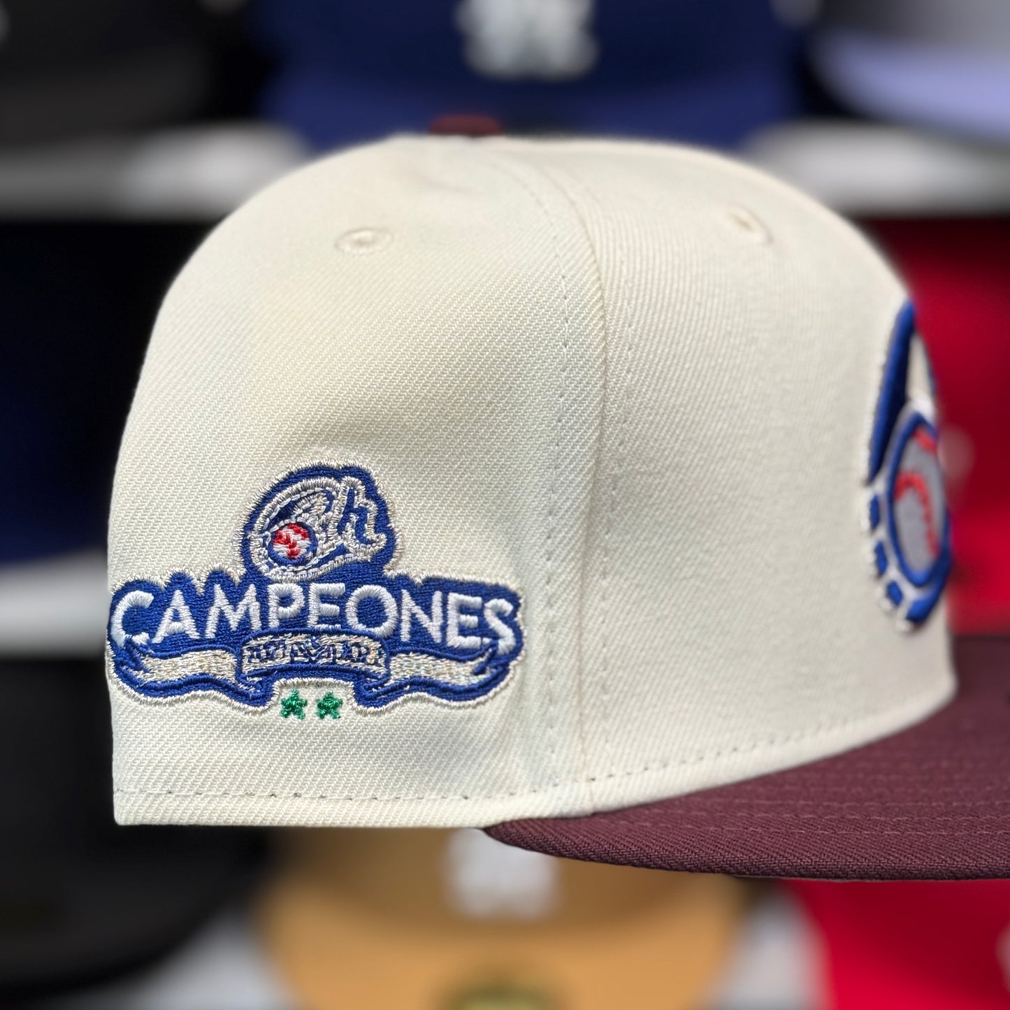 New Era Charros de Jalisco 'Campeones' 9FIFTY Snapback Ivory/Maroon