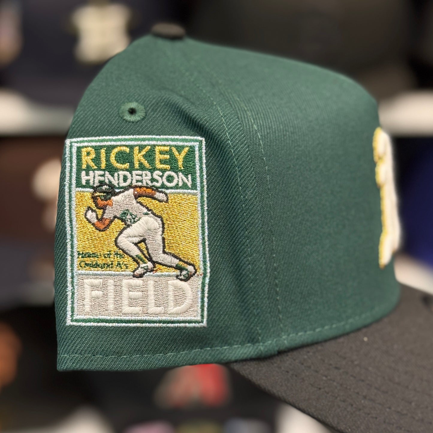 New Era Oakland Athletics A-Frame 9FORTY Snapback Green / Black