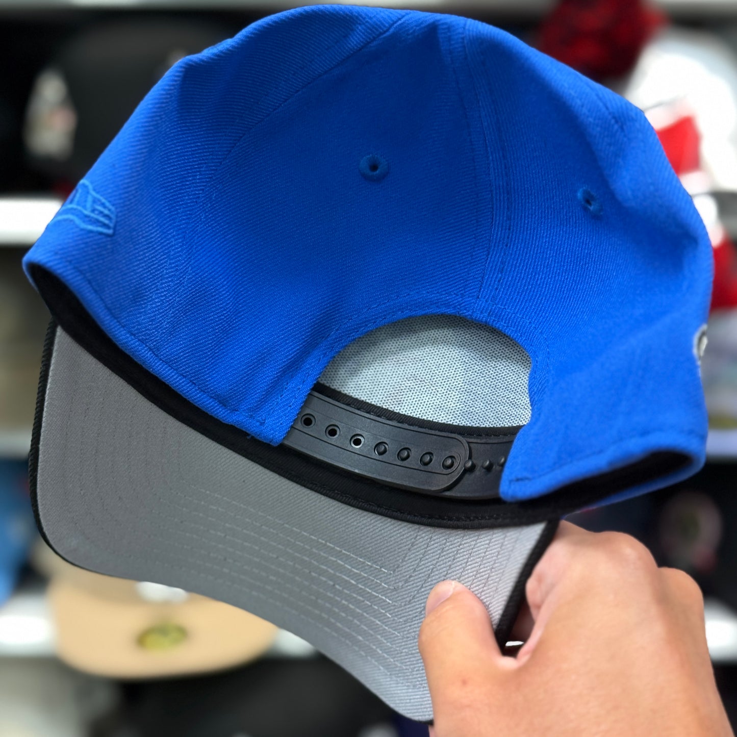 New Era Charros de Jalisco 'Campeones' A-Frame 9FORTY Snapback Blue/Black