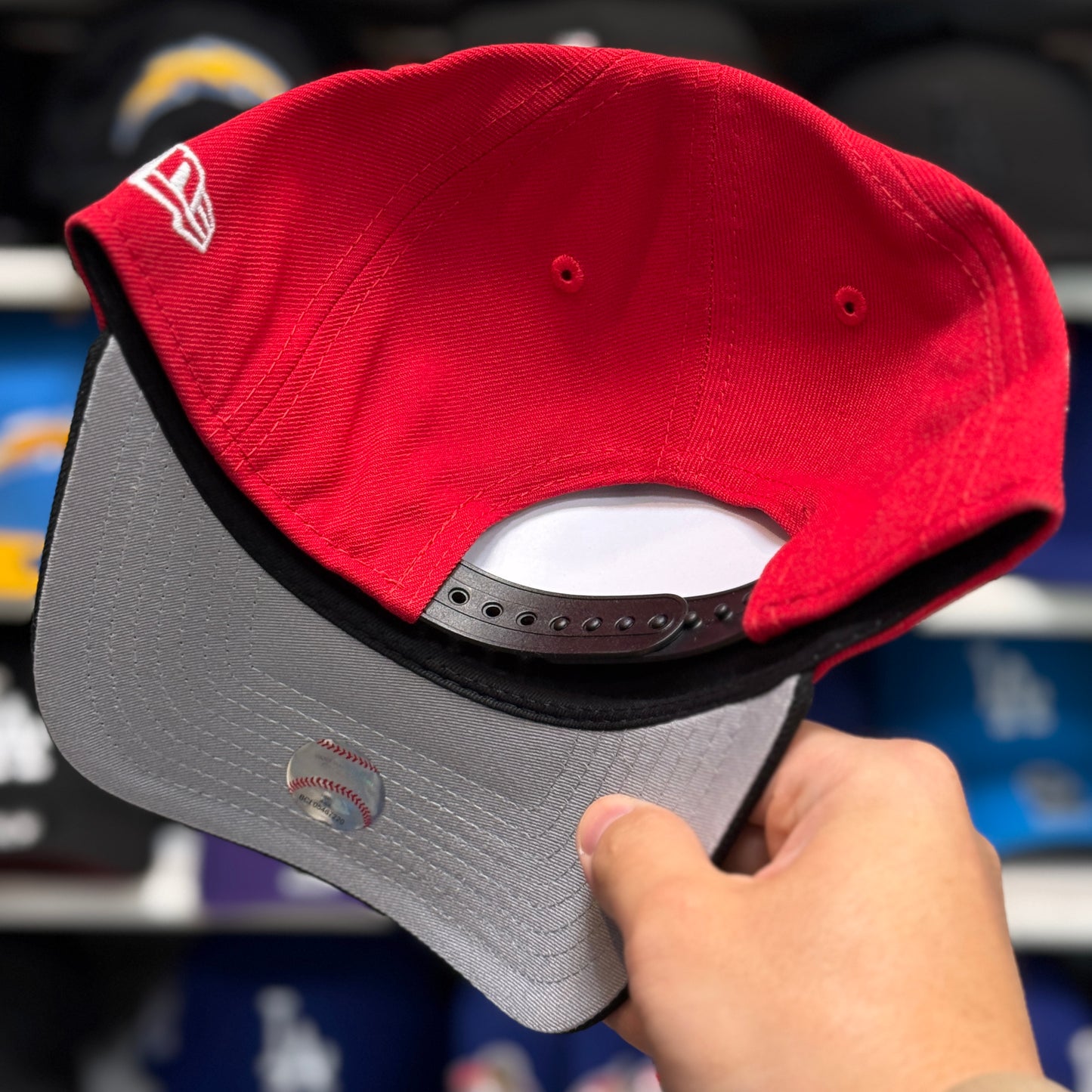 New Era Los Angeles Dodgers '40th Anniversary' A-Frame Red/Black 9FORTY Snapback