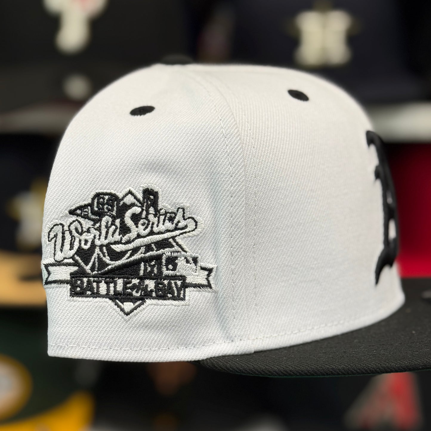 New Era Oakland Athletics 'Battle of the Bay World Series' 9FIFTY Snapback White/Black