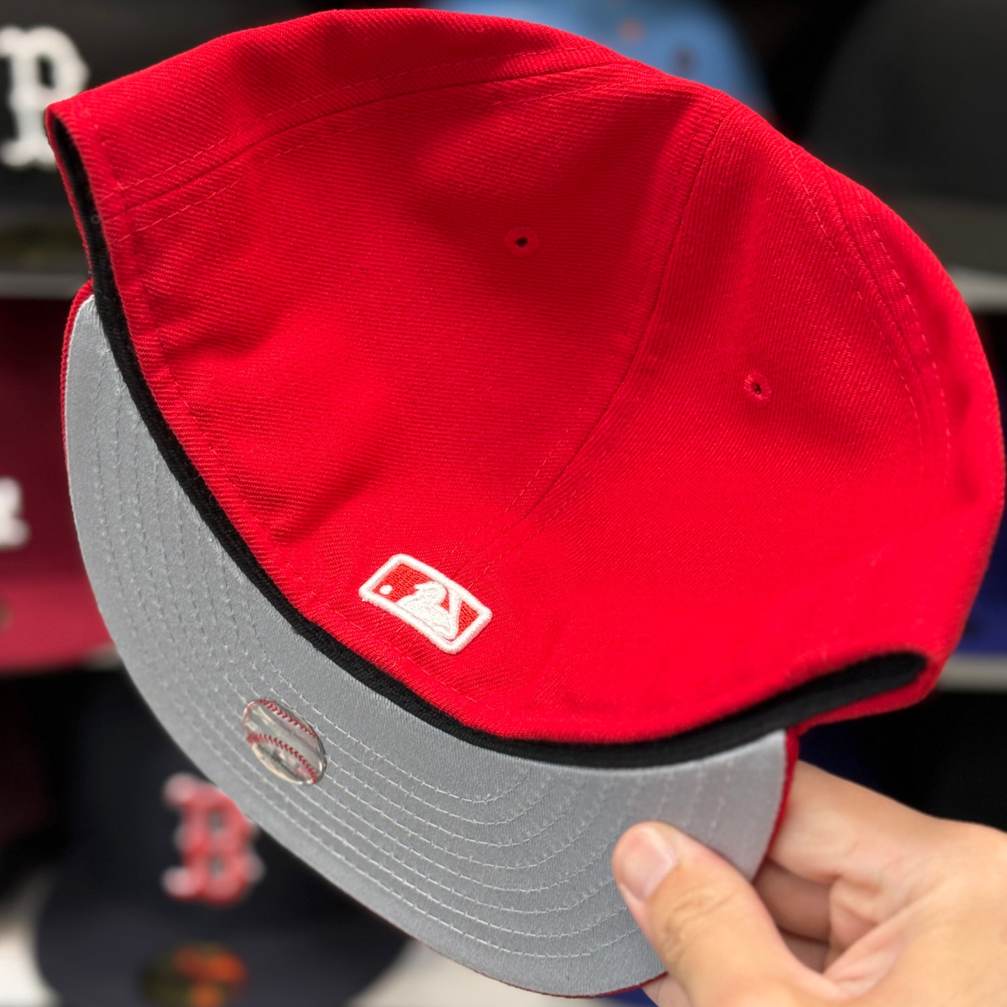 New Era Detroit Tigers Red 59FIFTY Fitted Hat - Product Image