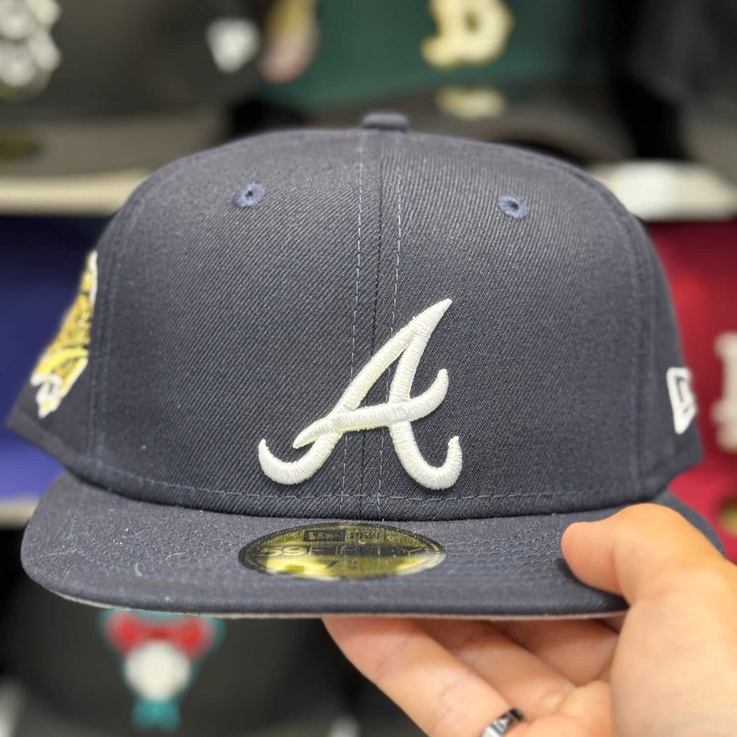 New Era Atlanta Braves '1995 World Series' 59FIFTY Fitted Hat | Navy