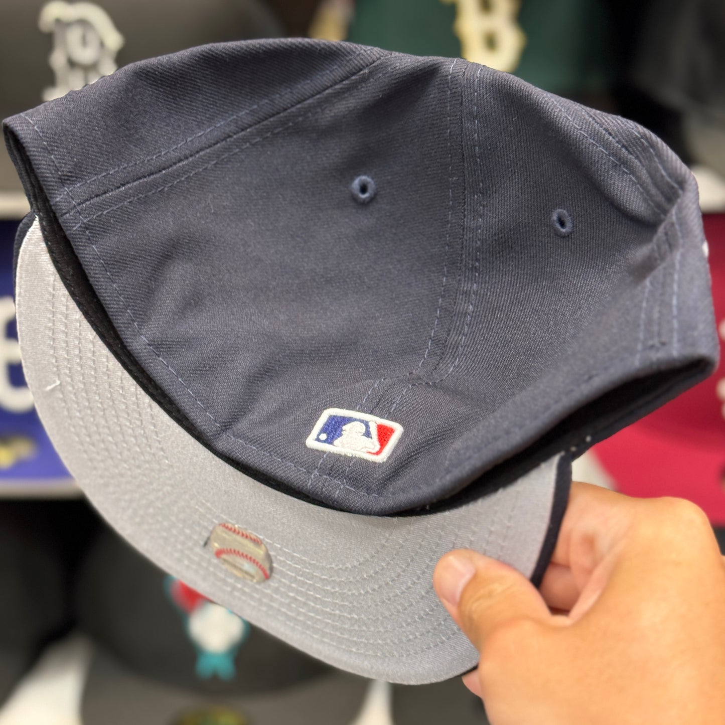 New Era Atlanta Braves '1995 World Series' 59FIFTY Fitted Hat | Navy