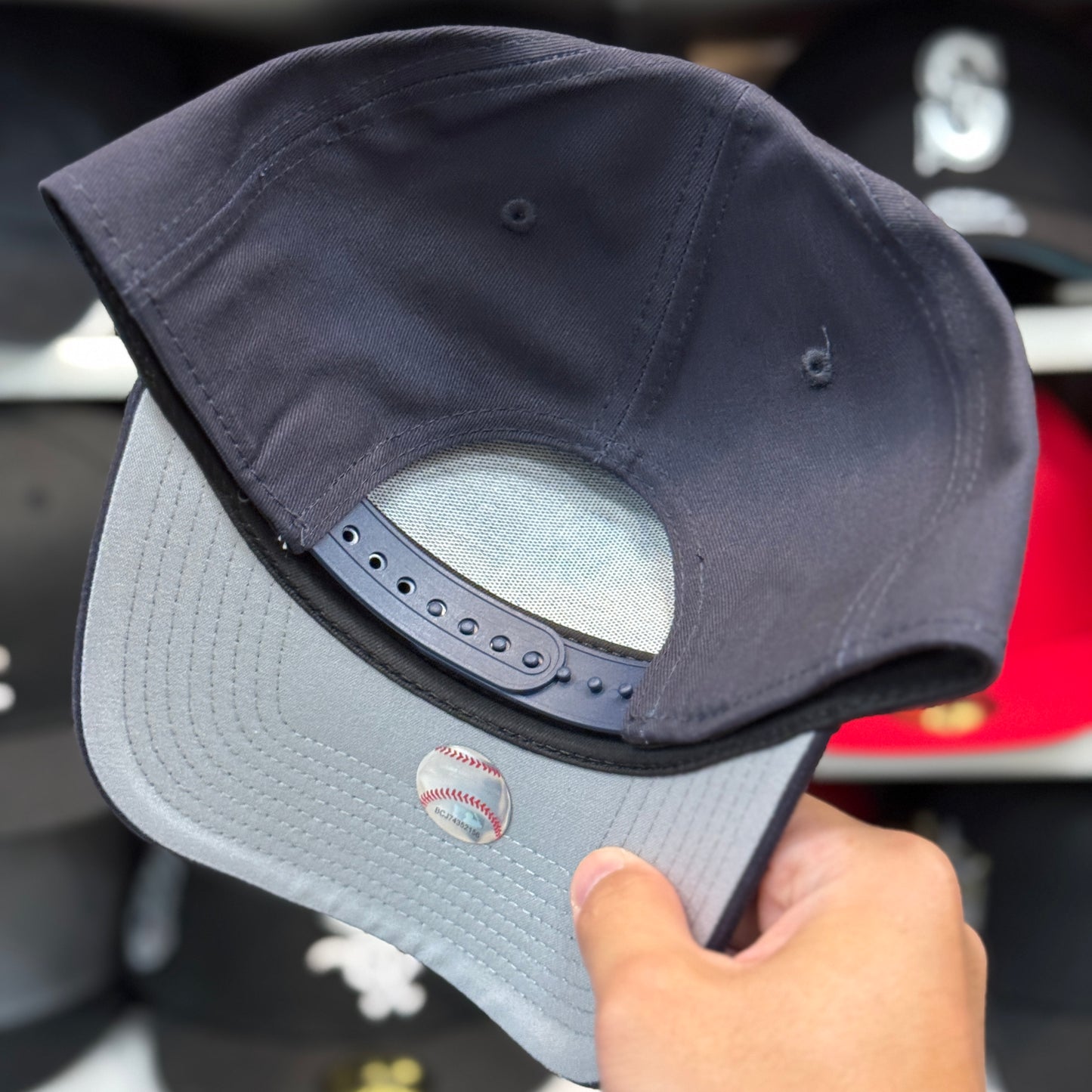 New Era Seattle Mariners A-Frame 9FORTY Snapback Navy