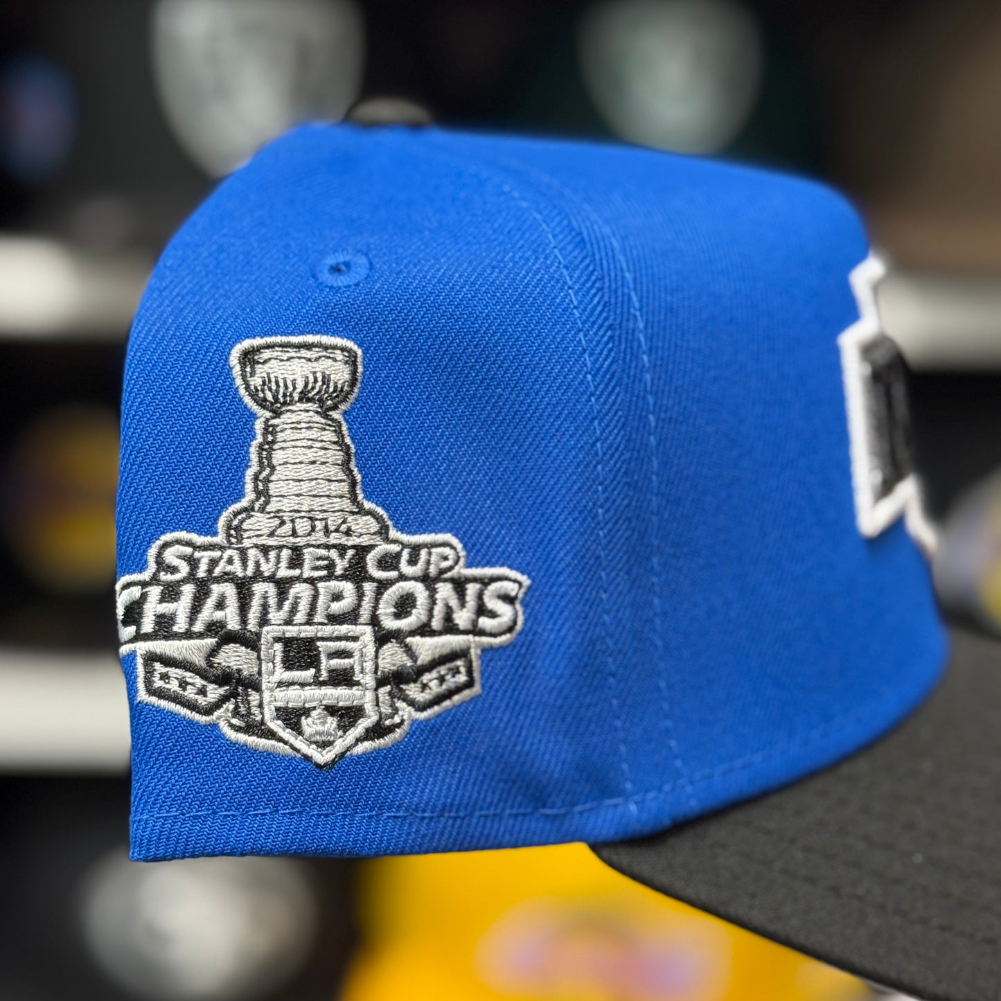 New Era Los Angeles Kings 'Stanley Cup Champions' A-Frame 9FORTY Snapback Blue/Black