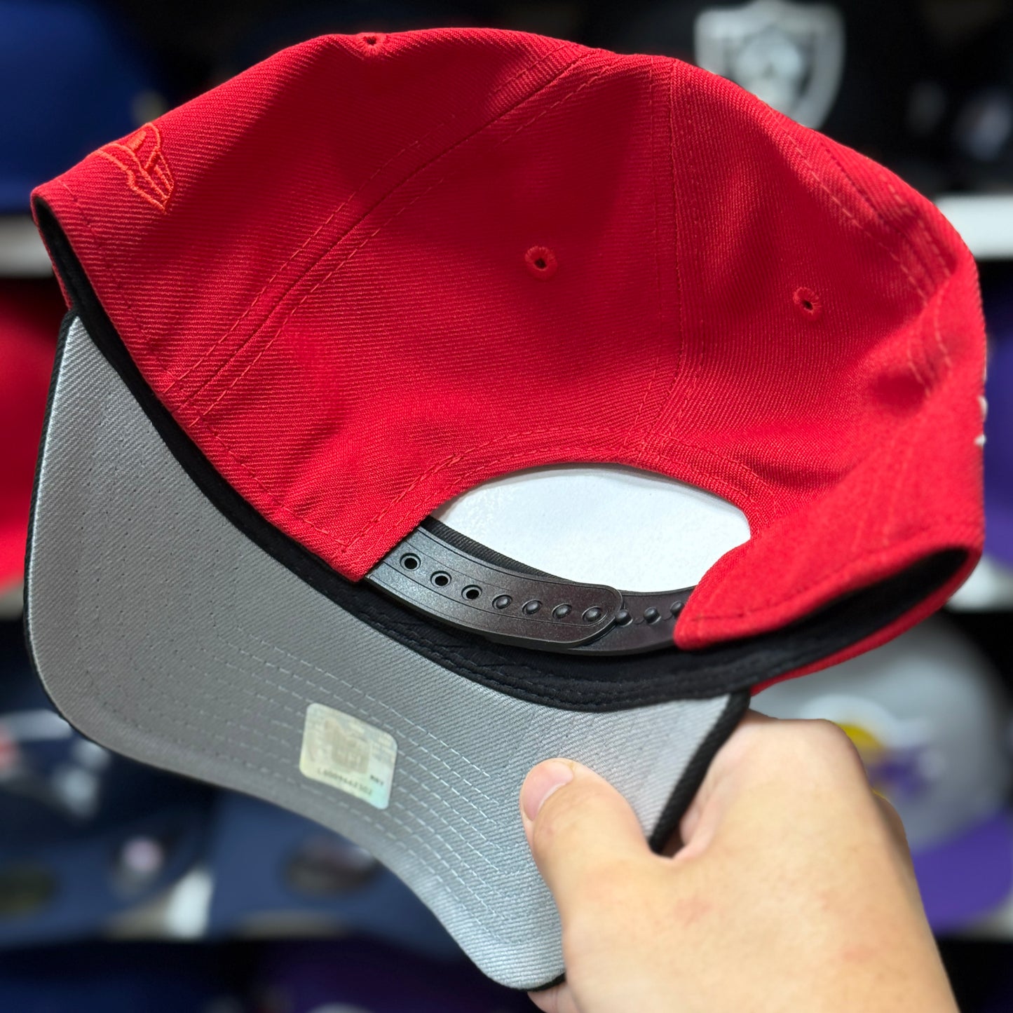 New Era San Francisco 49ers 'Super Bowl XXIV' A-Frame Red/Black 9FORTY Snapback - Product Image