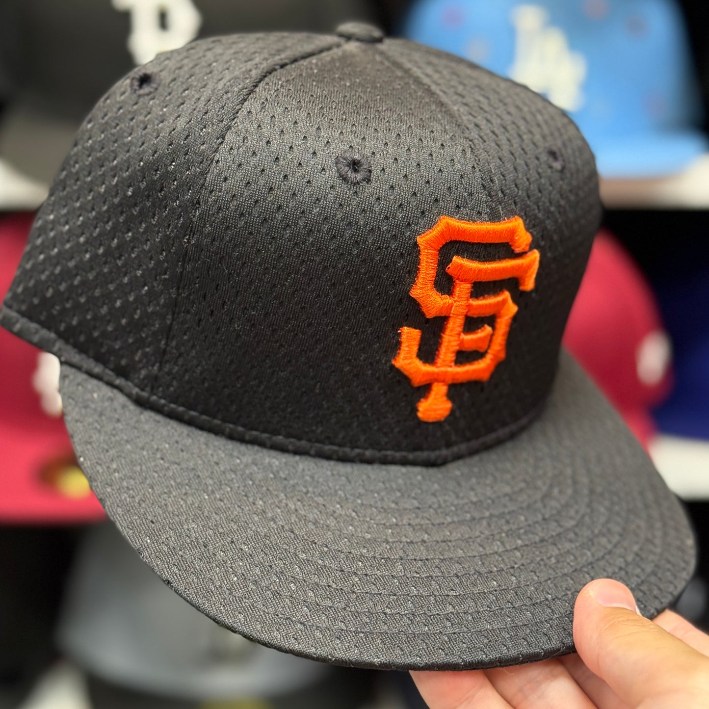 Youth San Francisco Giants New Era 59FIFTY Fitted Hat | Black