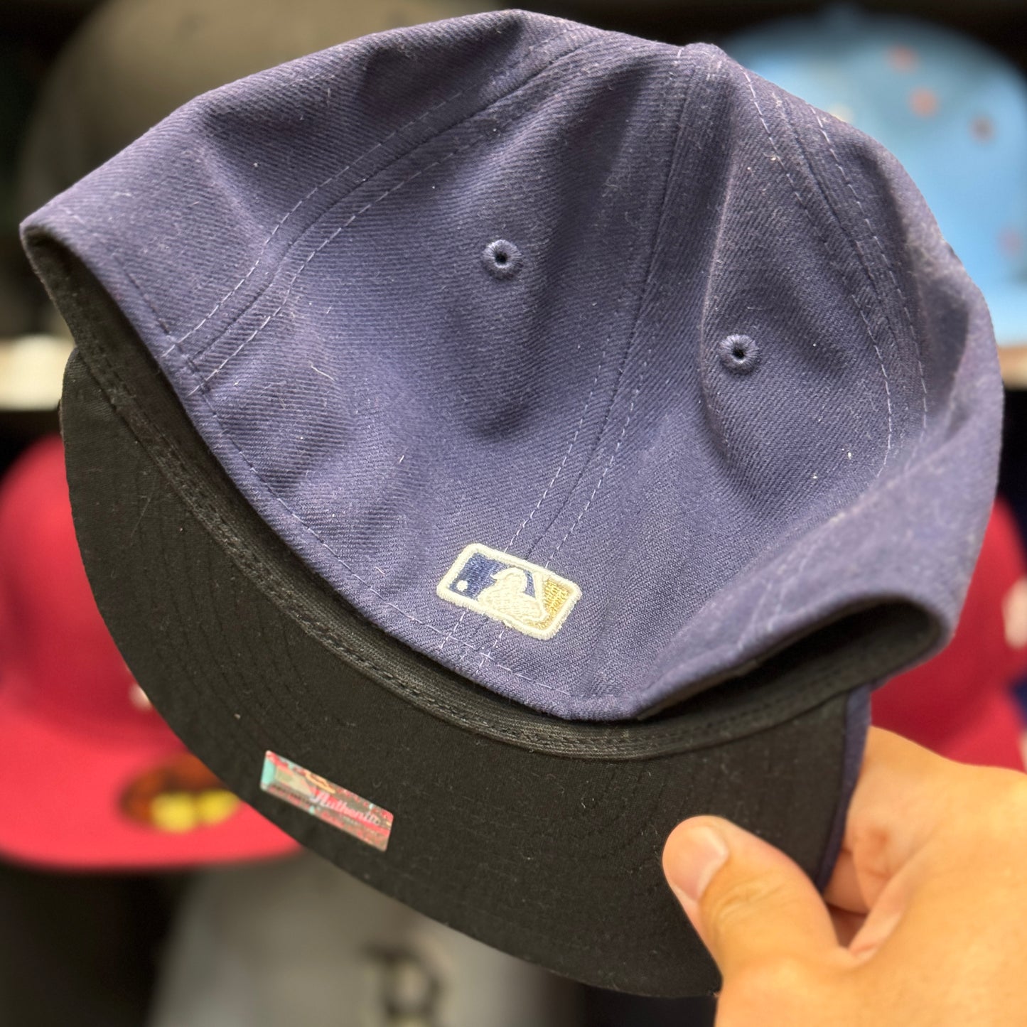Youth San Diego Padres New Era 59FIFTY Fitted Hat | Navy