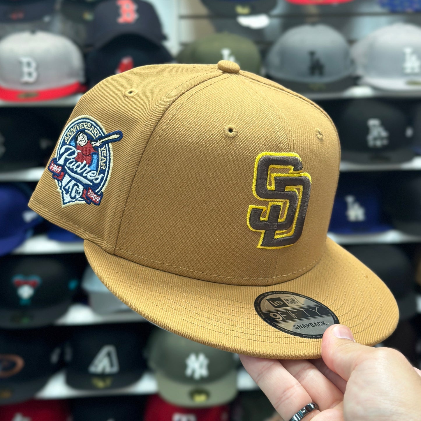 New Era San Diego Padres '40th Anniversary' 9FIFTY Snapback | Beige