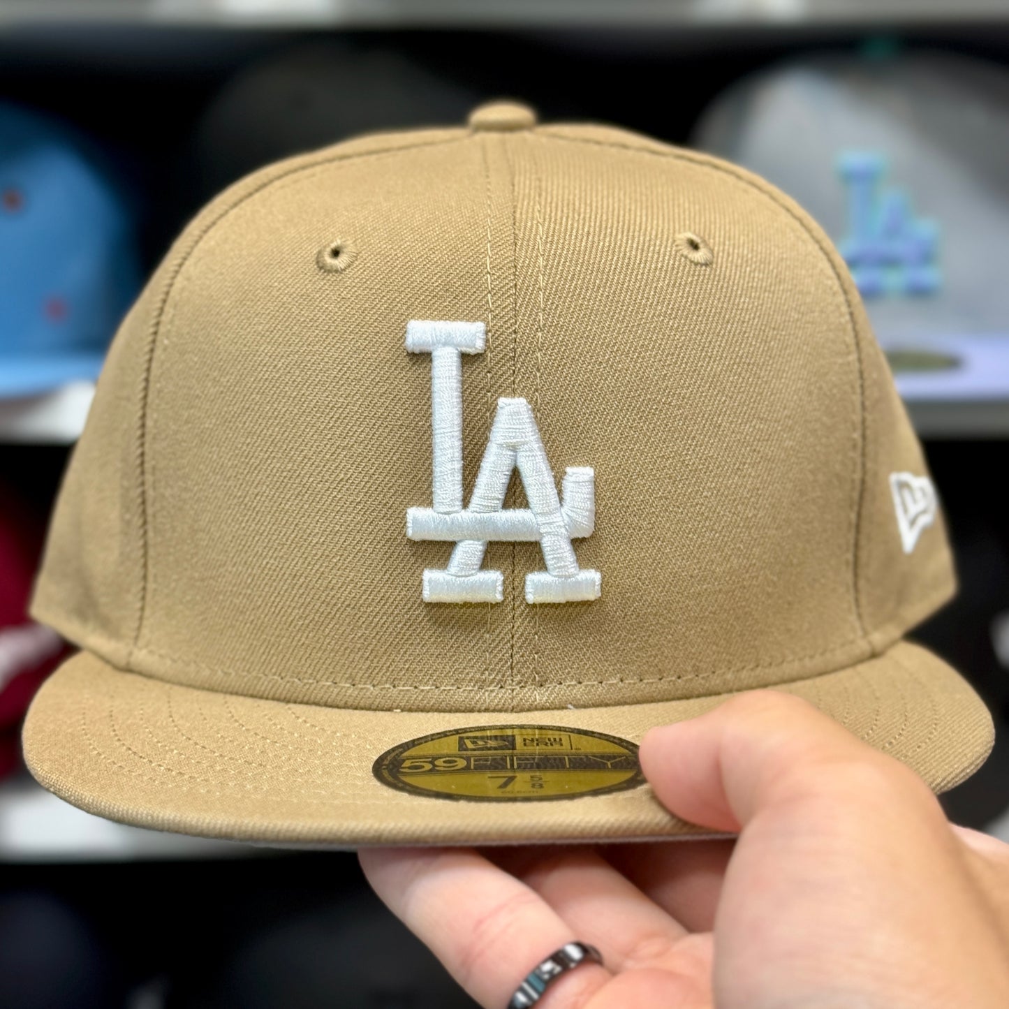 New Era Los Angeles Dodgers 59FIFTY Fitted Hat | Khaki