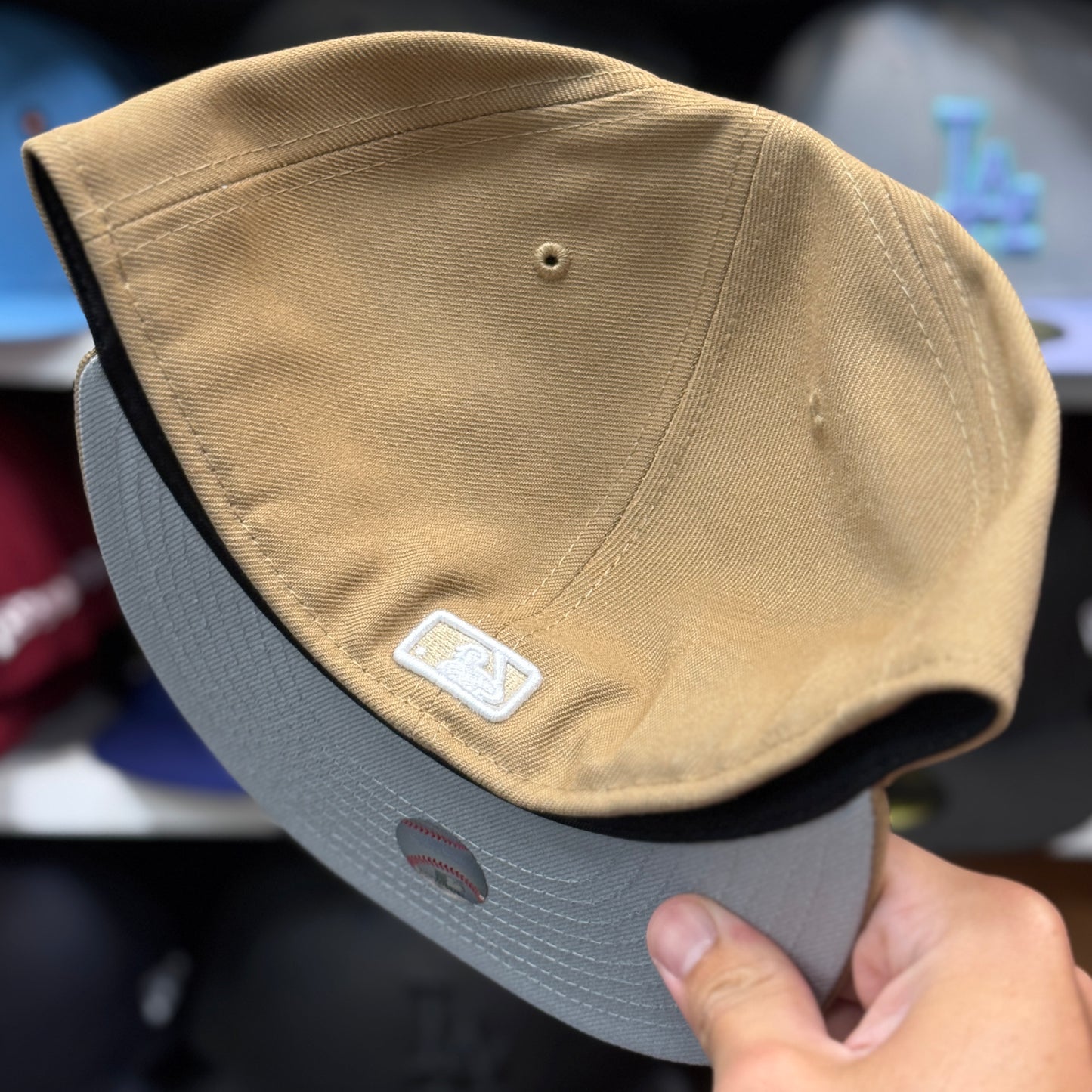 New Era Los Angeles Dodgers 59FIFTY Fitted Hat | Khaki