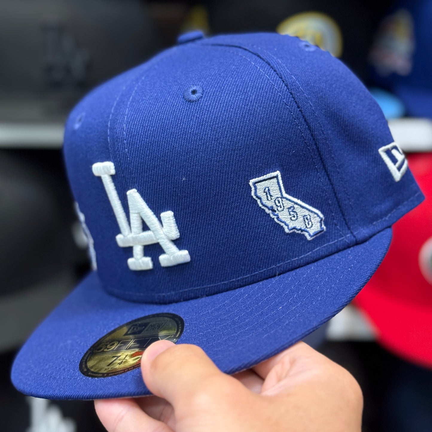 New Era Los Angeles Dodgers 'Celebratory Identity' 59FIFTY Fitted Hat | Blue