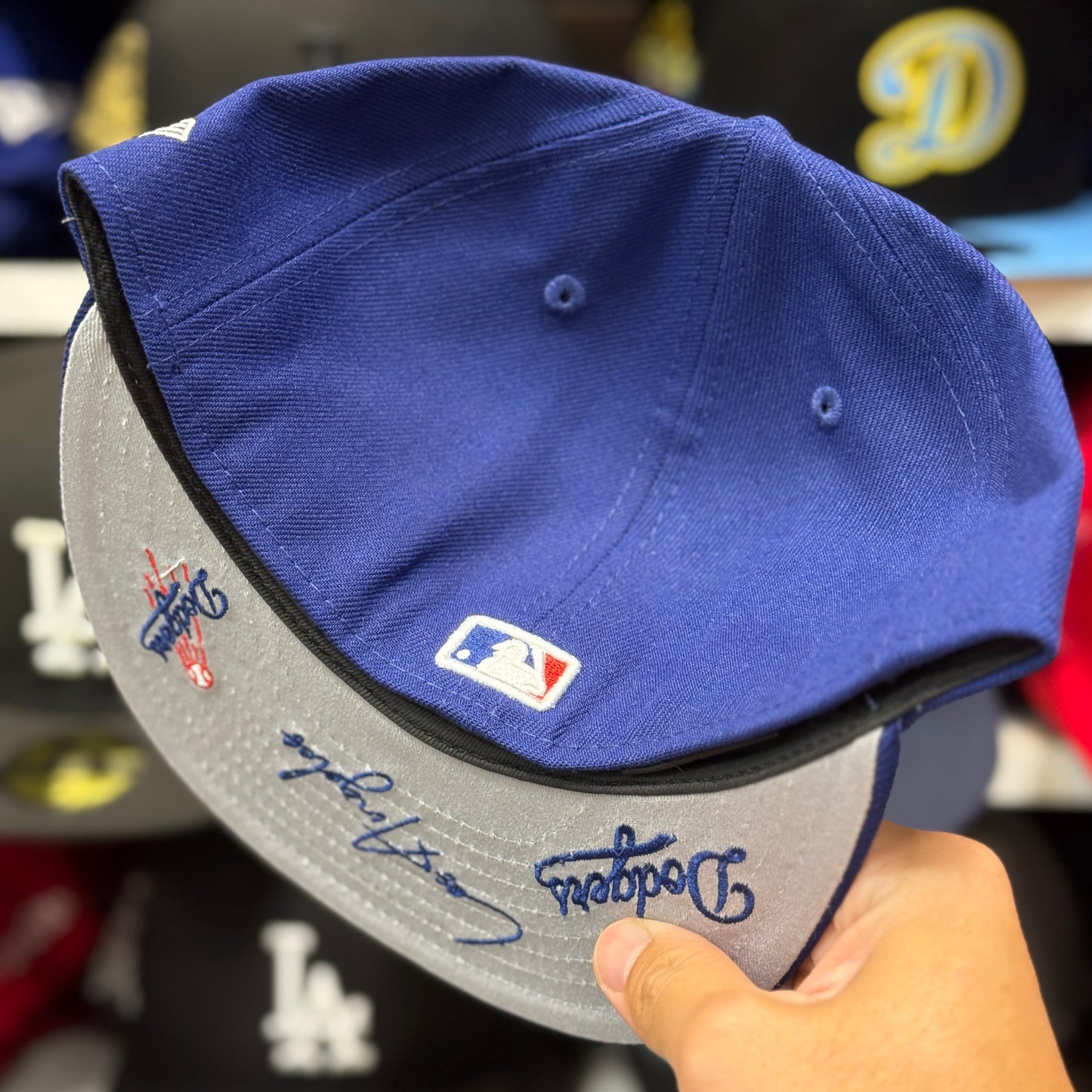 New Era Los Angeles Dodgers 'Celebratory Identity' 59FIFTY Fitted Hat | Blue