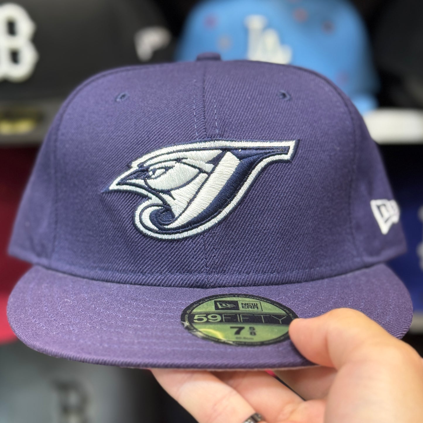 New Era Toronto Blue Jays Vintage 59FIFTY Fitted Hat Purple